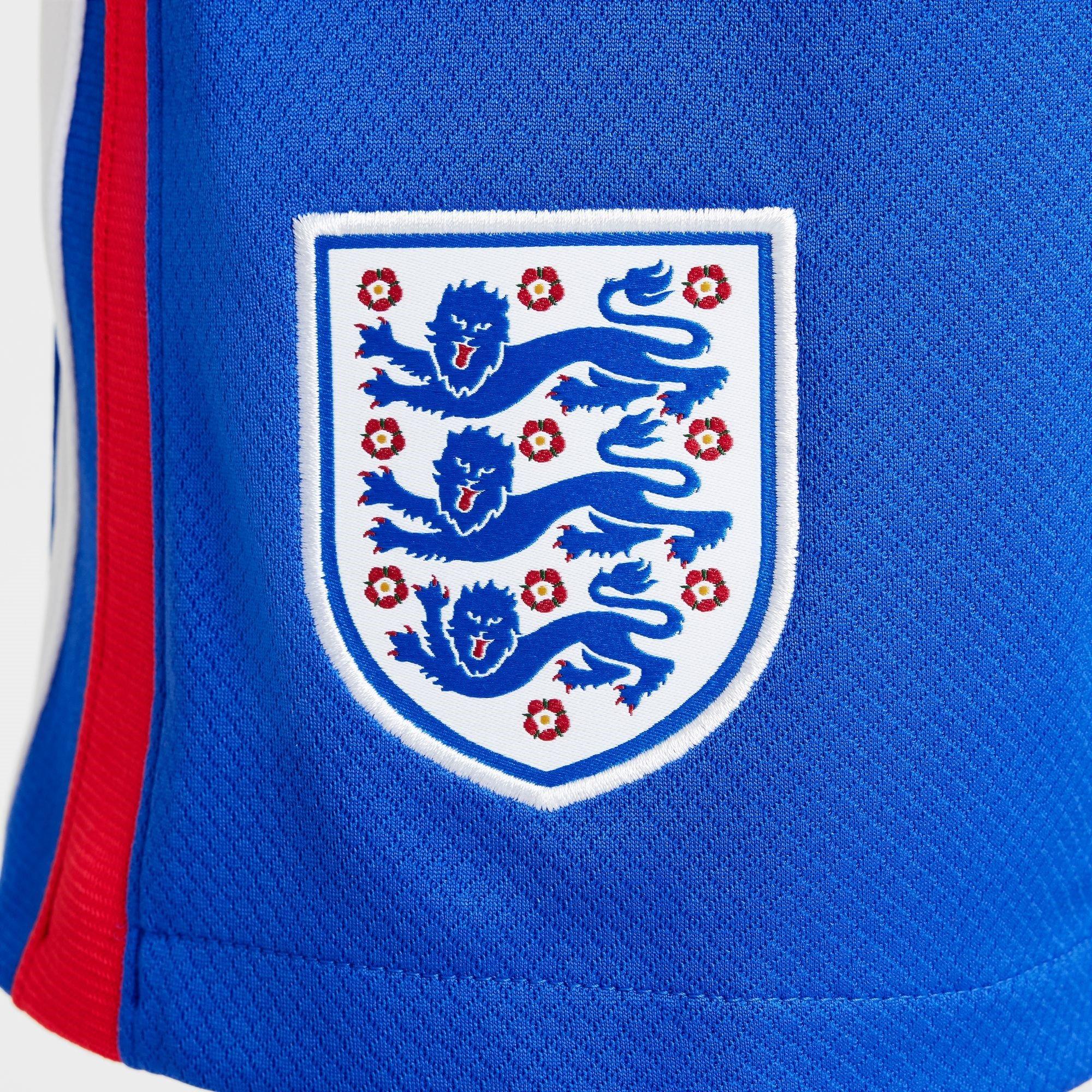 Blå/Hvid - Nike - England Womens Home Shorts 2025 Juniors - 5