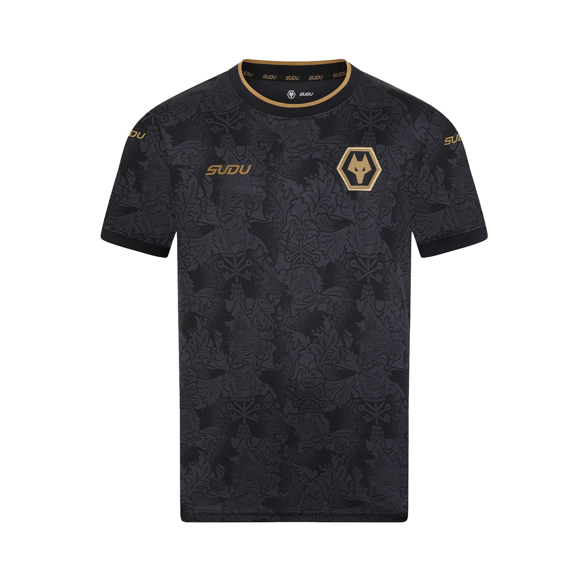 Black/Gold - Sudu - Junior Wolverhampton Wanderers Third Kits 2026/27 - 2