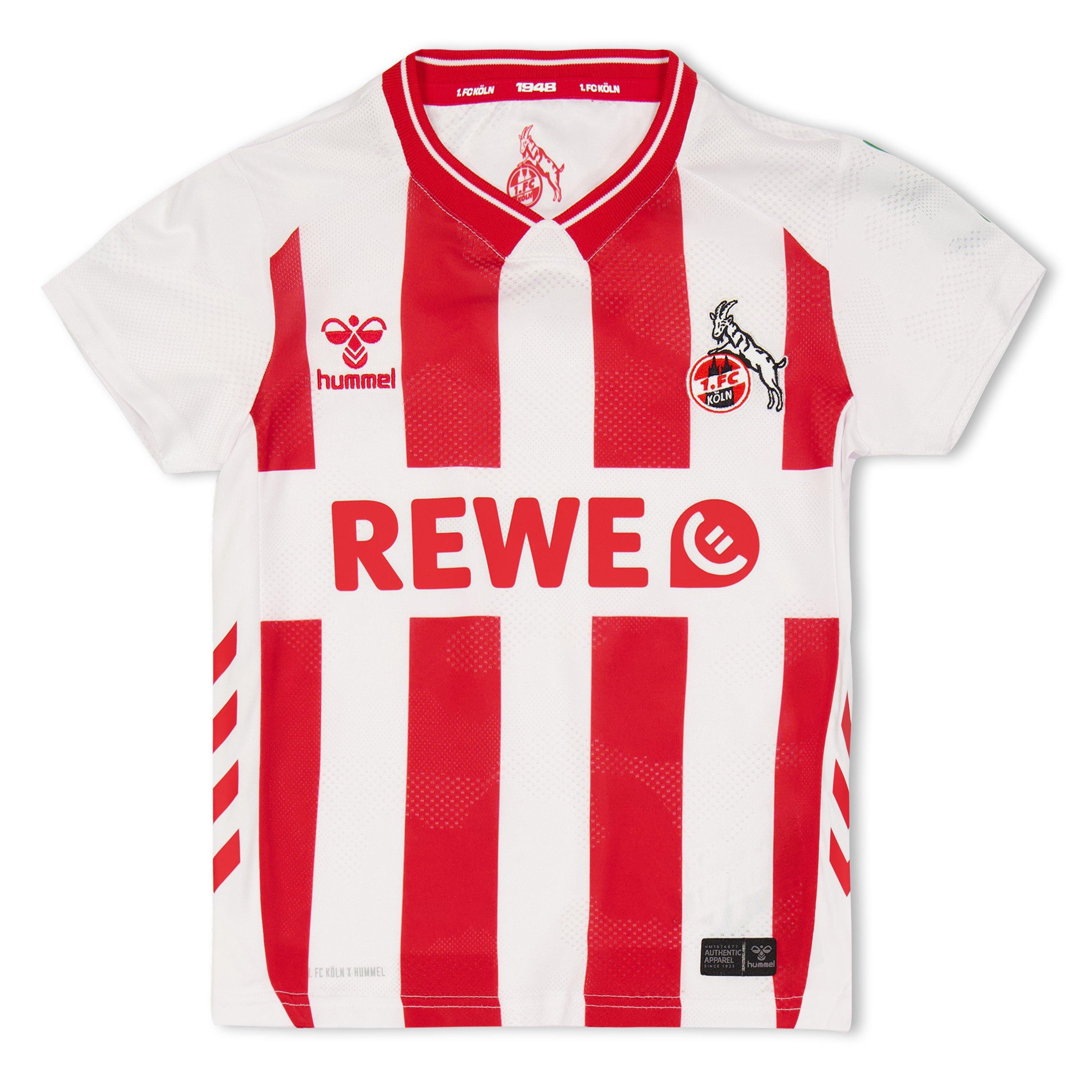 White - Hummel - Koln Home Shirt 2025 2026 Juniors - 1