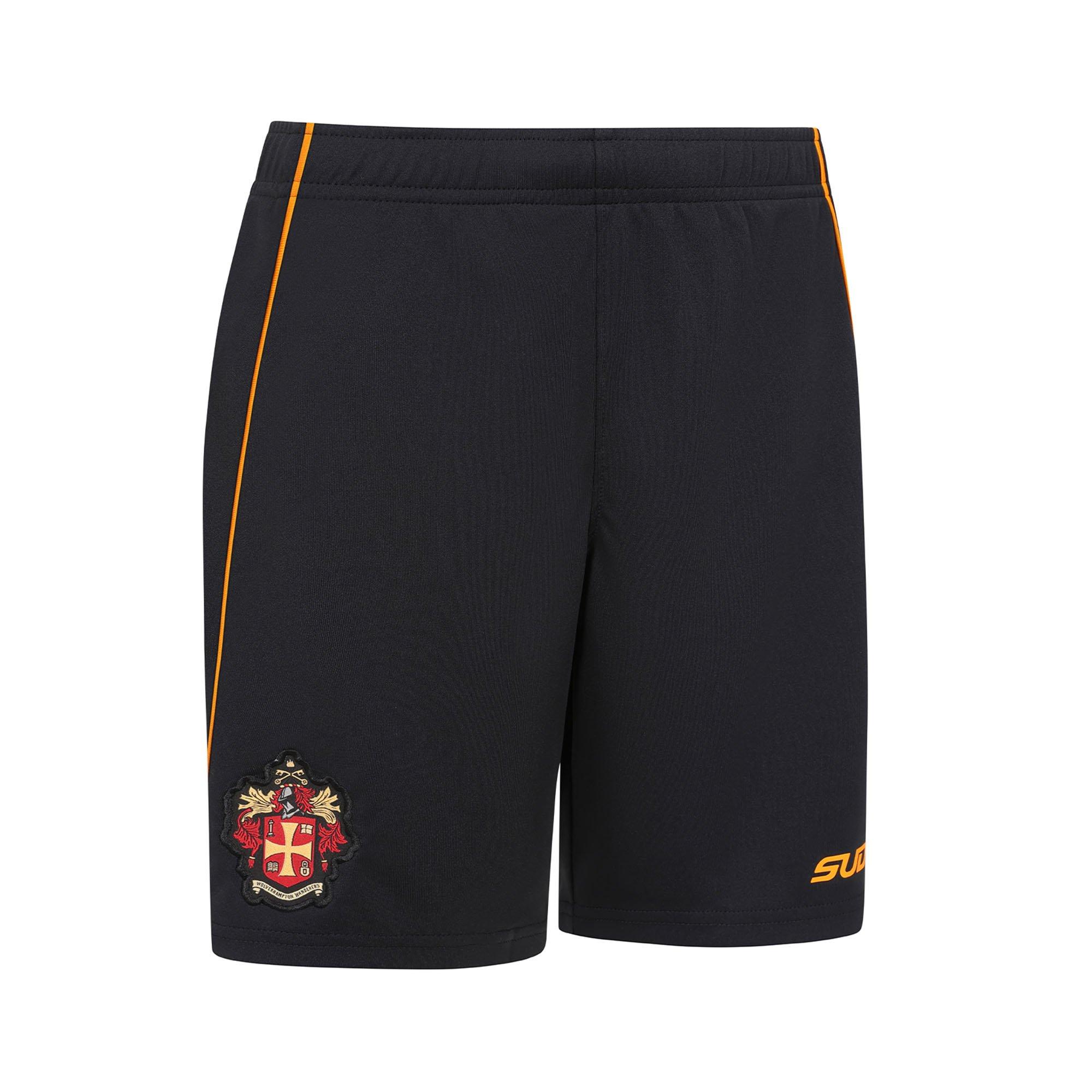Black/Gold - Sudu - Juniors Wolverhampton Wanderers Home Shorts 2026/27 - 5