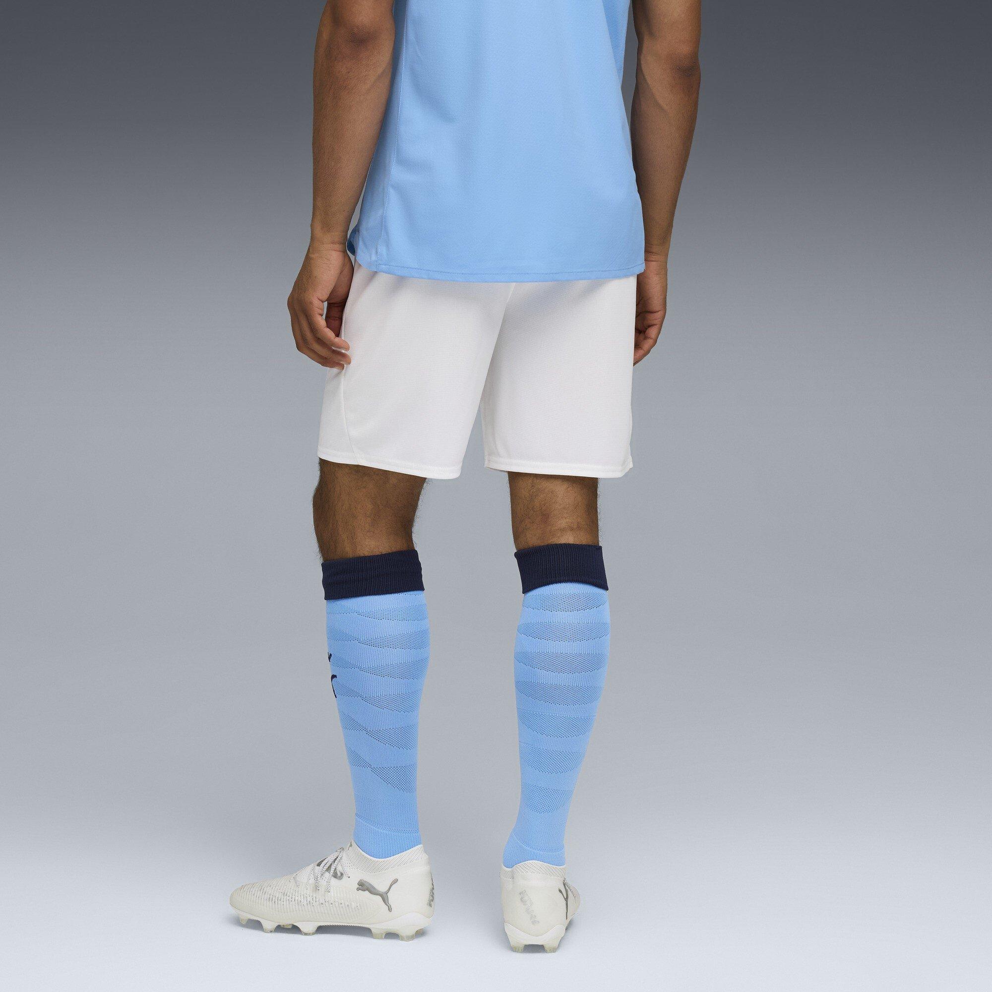White - Puma - Manchester City Home Shorts 2025 2026 Adults - 4
