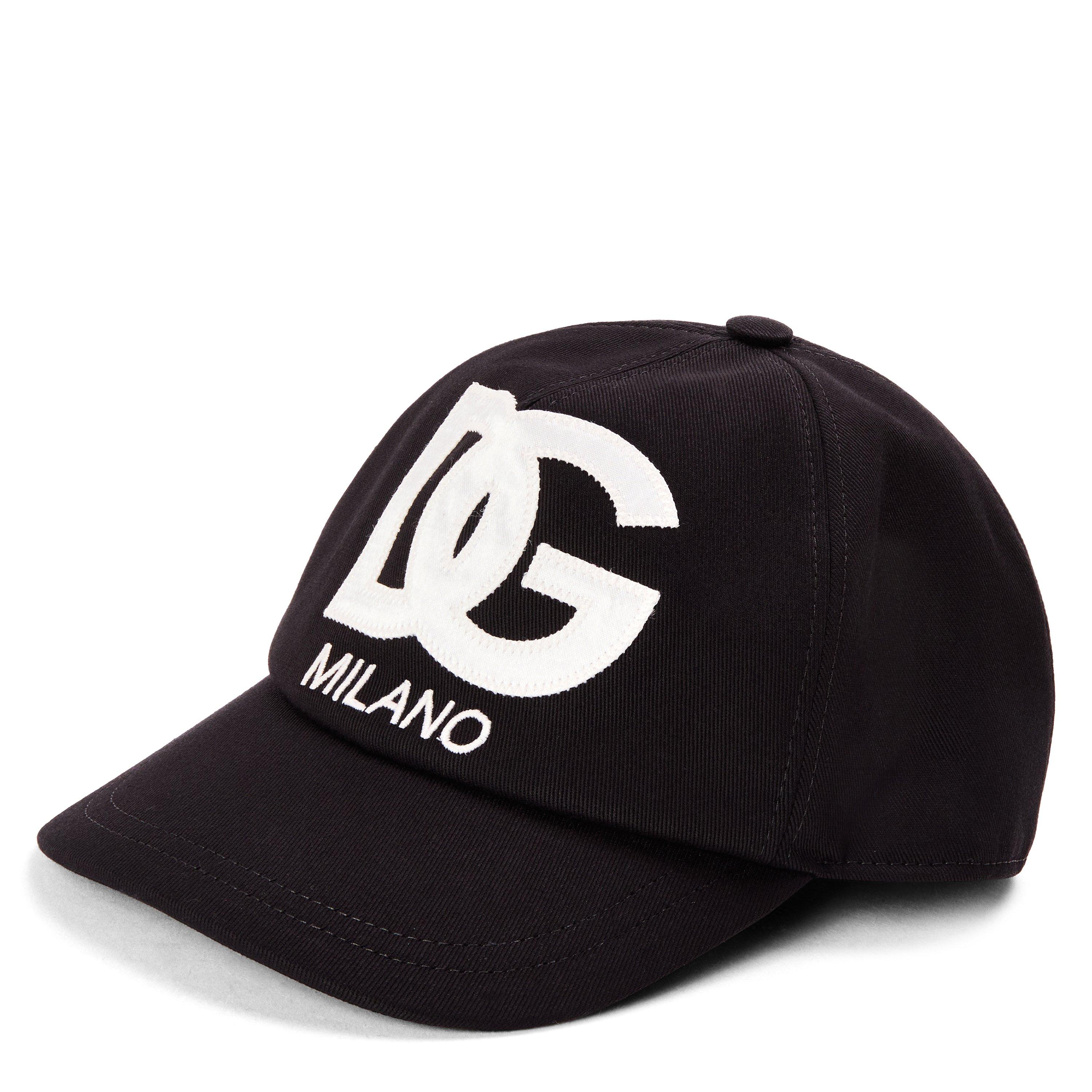 Dolce and Gabbana Logo Baseball Cap - Black N0000 - Childs