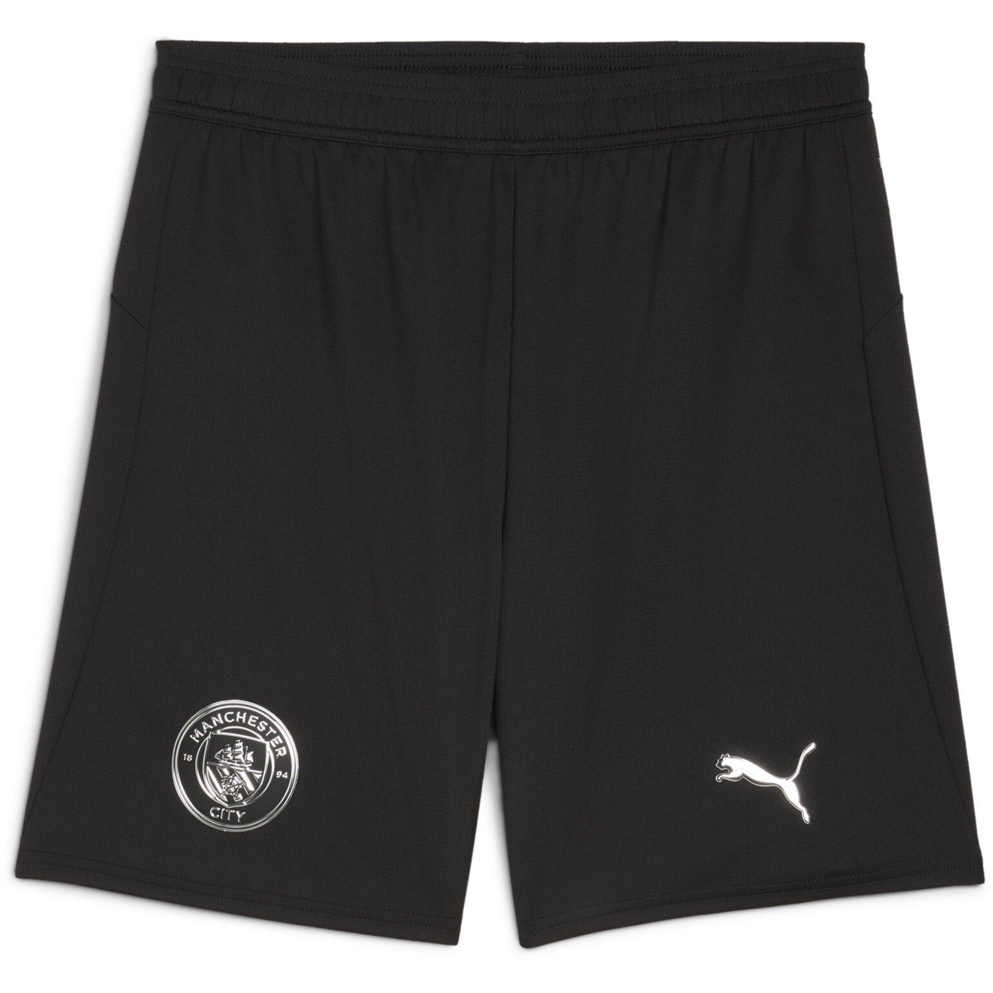 Black - Puma - Manchester City Away Shorts 2025 2026 Adults - 1