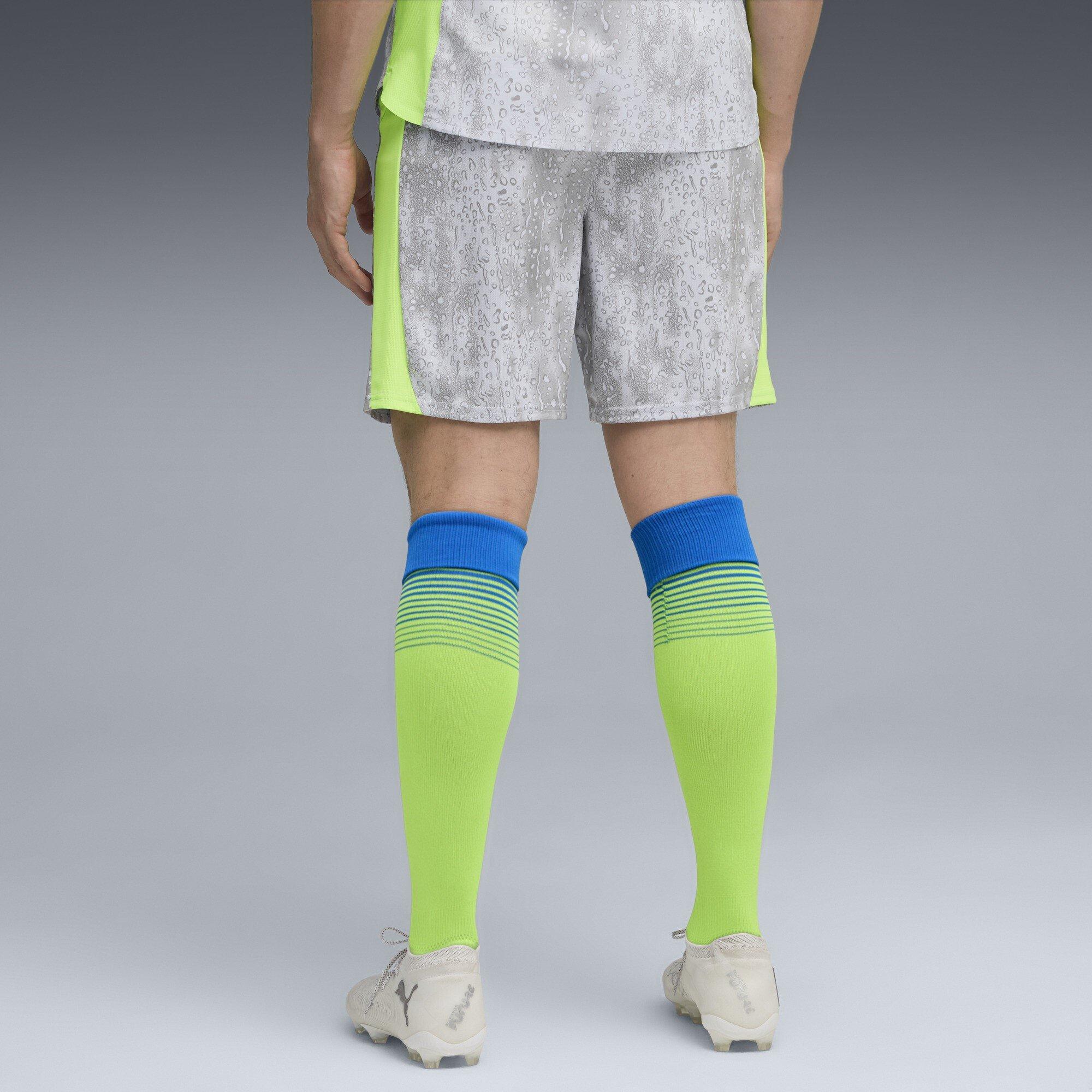 Grey/Green - Puma - Manchester City Third Shorts 2025 2026 Adults - 4