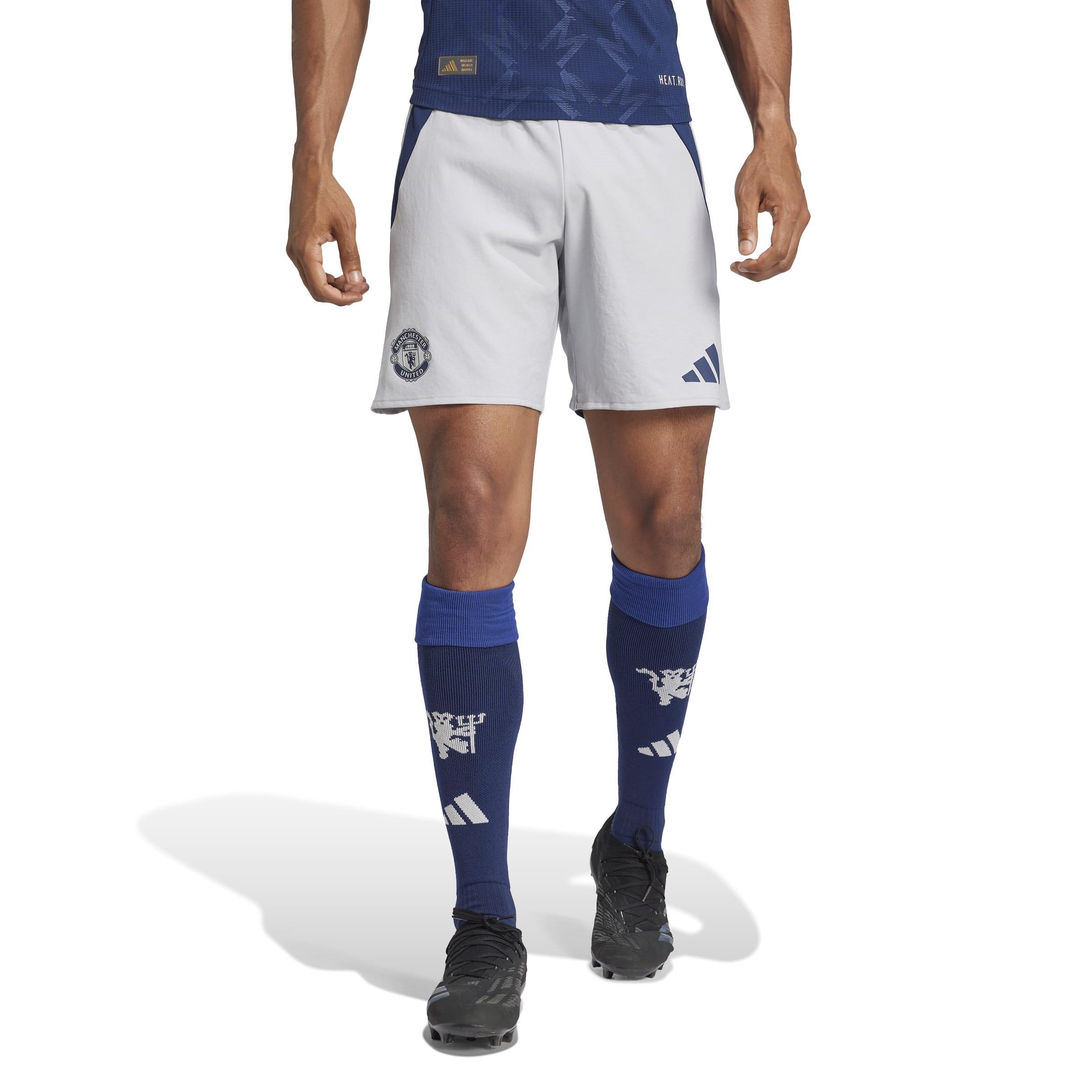 Clear Onix - adidas - Manchester United 2024 2025 Away Authentic Shorts - 2