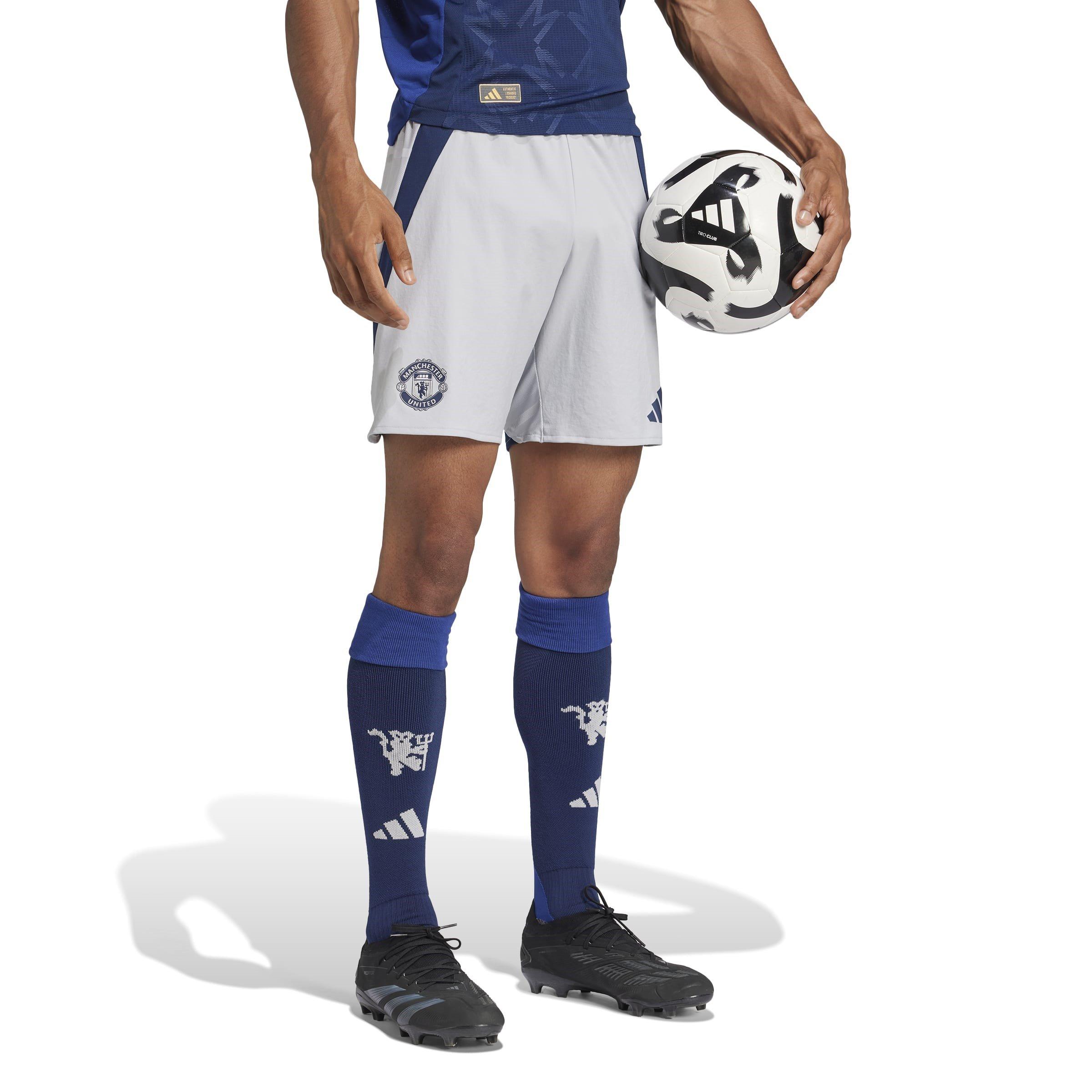 Clear Onix - adidas - Manchester United 2024 2025 Away Authentic Shorts - 6