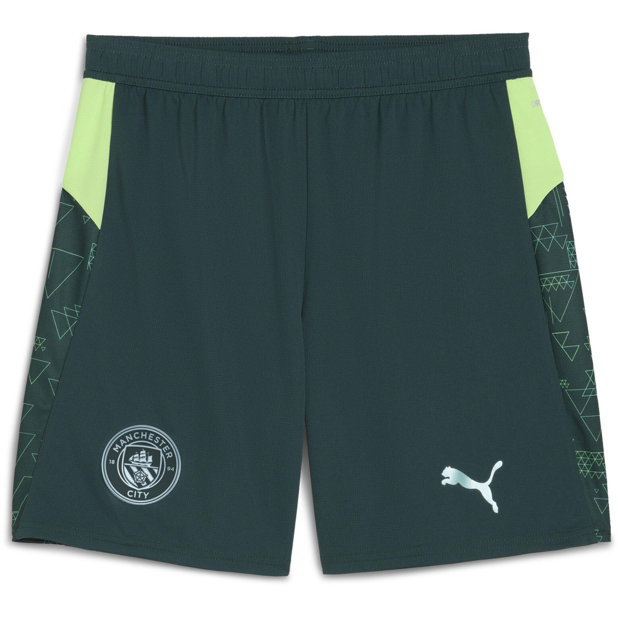 Puma Men's Manchester City Fourth Shorts 2025 2026 - Green - 2XL