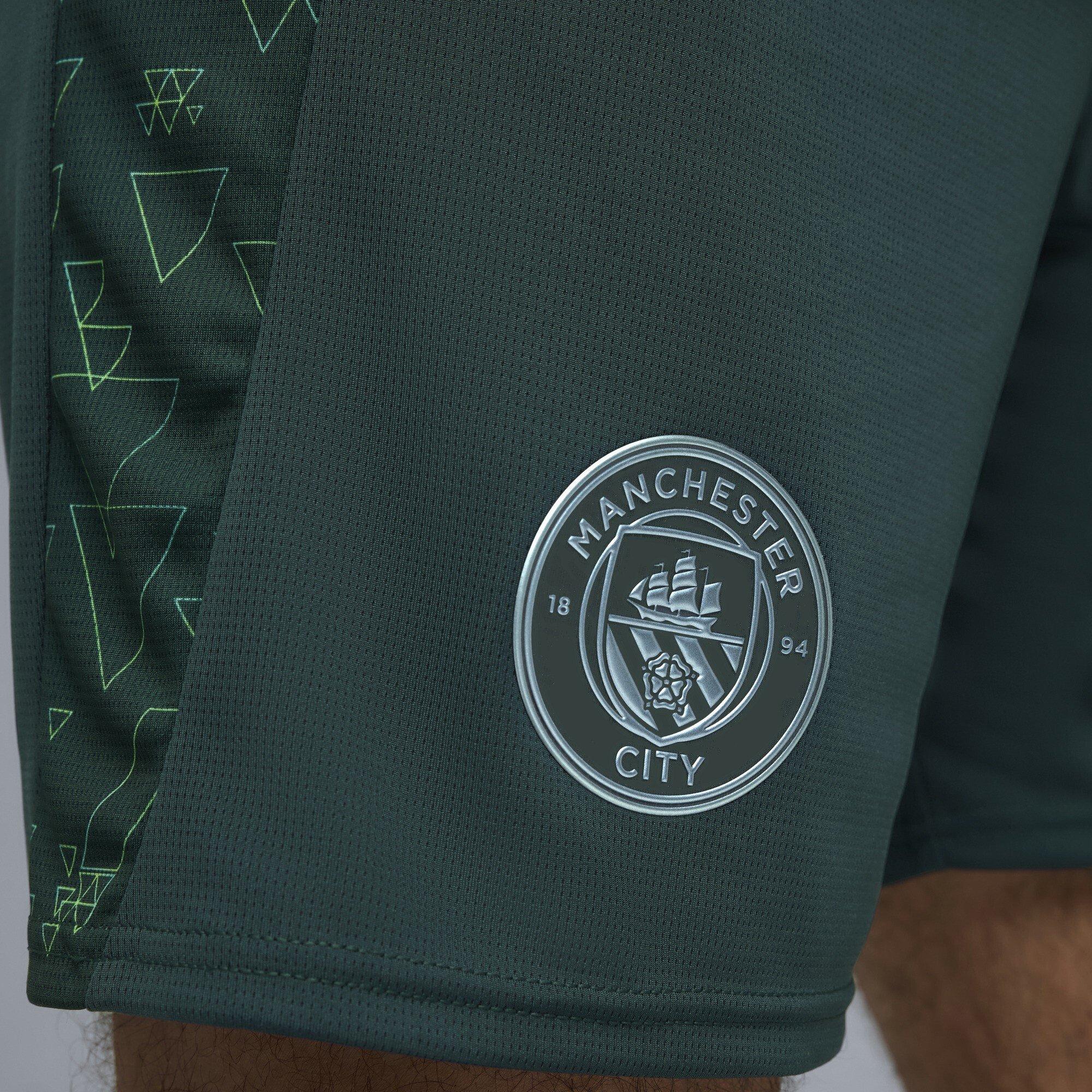 Green - Puma - Manchester City Fourth Shorts 2025 2026 Mens - 6