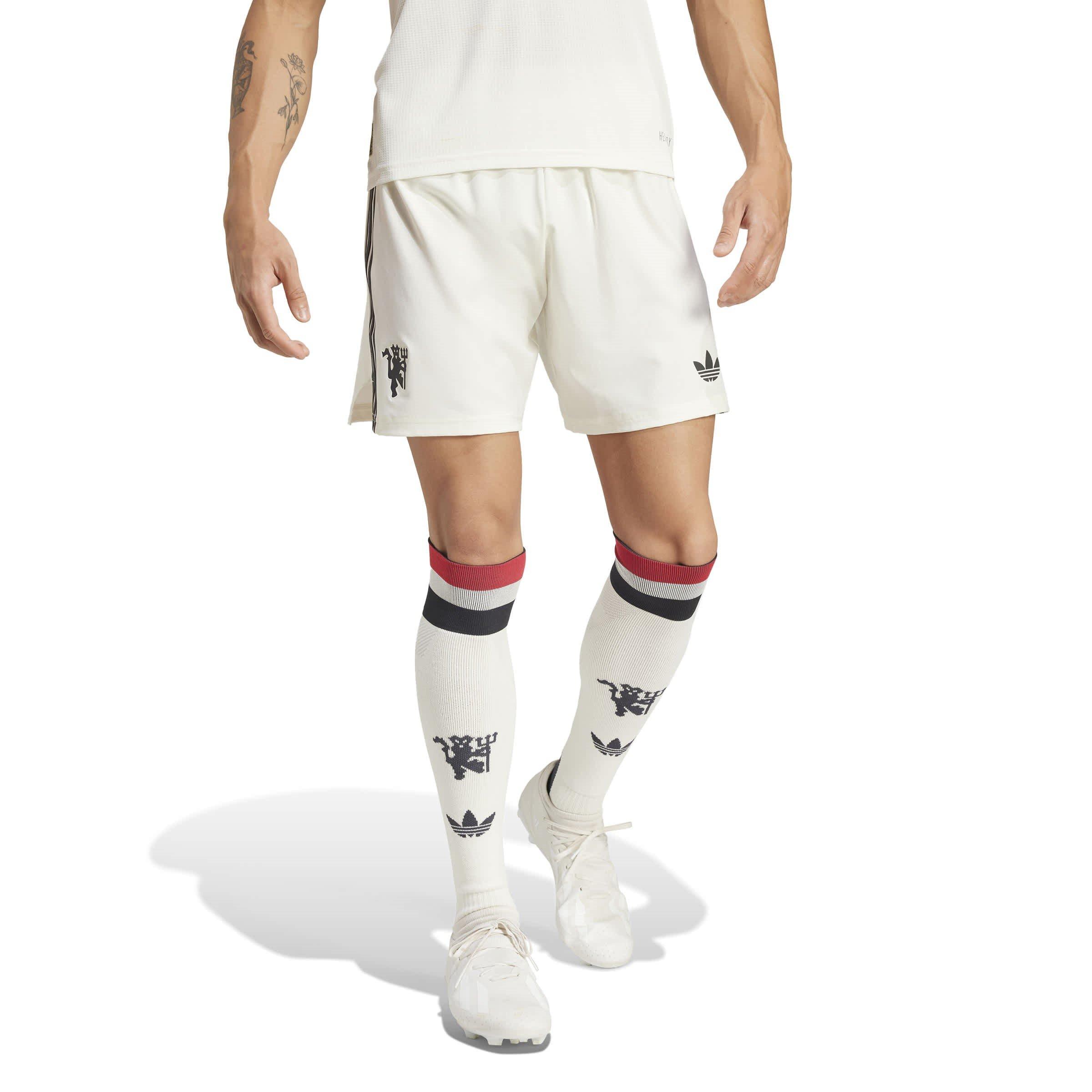 Off White - adidas - Manchester United 2024 2025 Third Authentic Shorts - 2