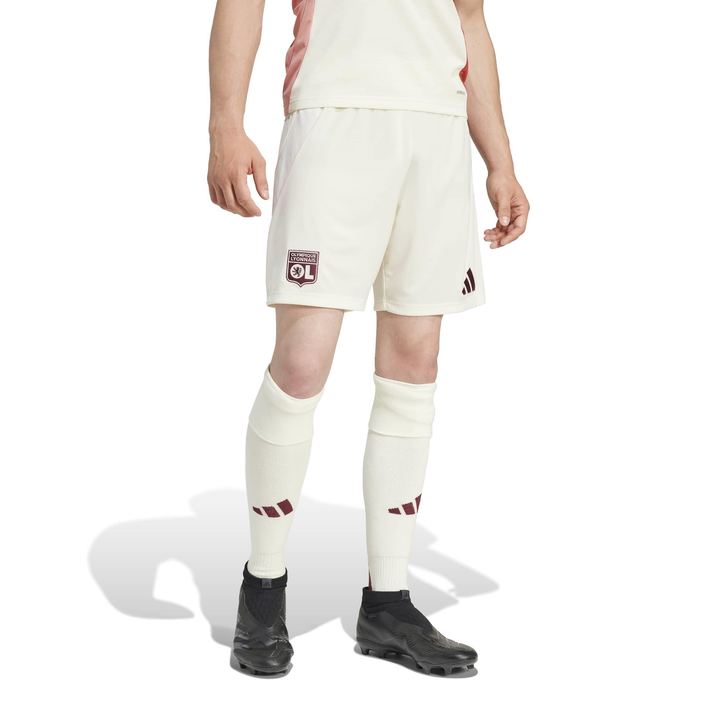Ivoire/Ivoire - adidas - Olympique Lyon Third Shorts 2025 2026 Adults - 2