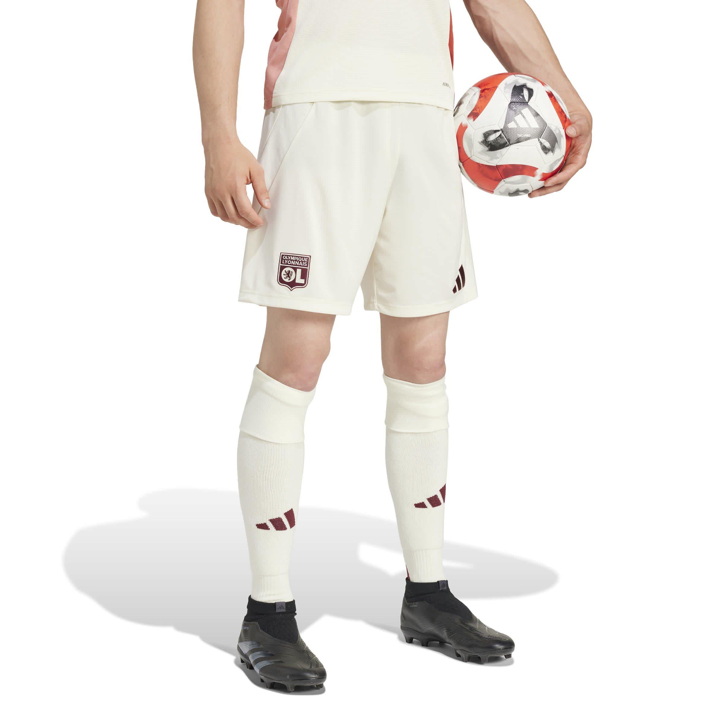 Ivoire/Ivoire - adidas - Olympique Lyon Third Shorts 2025 2026 Adults - 4