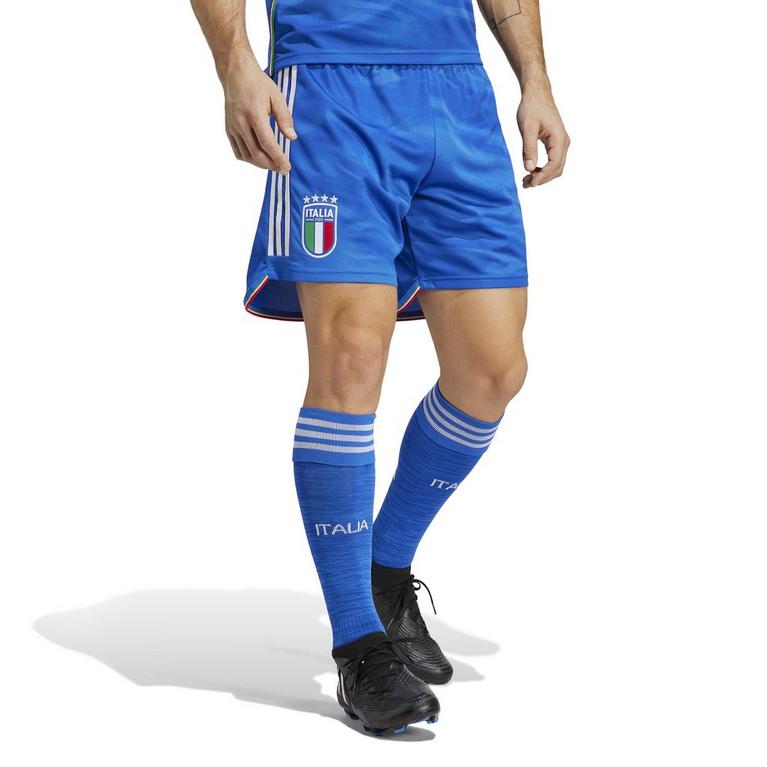 Azul - adidas - Italy Home Short Mens - 2