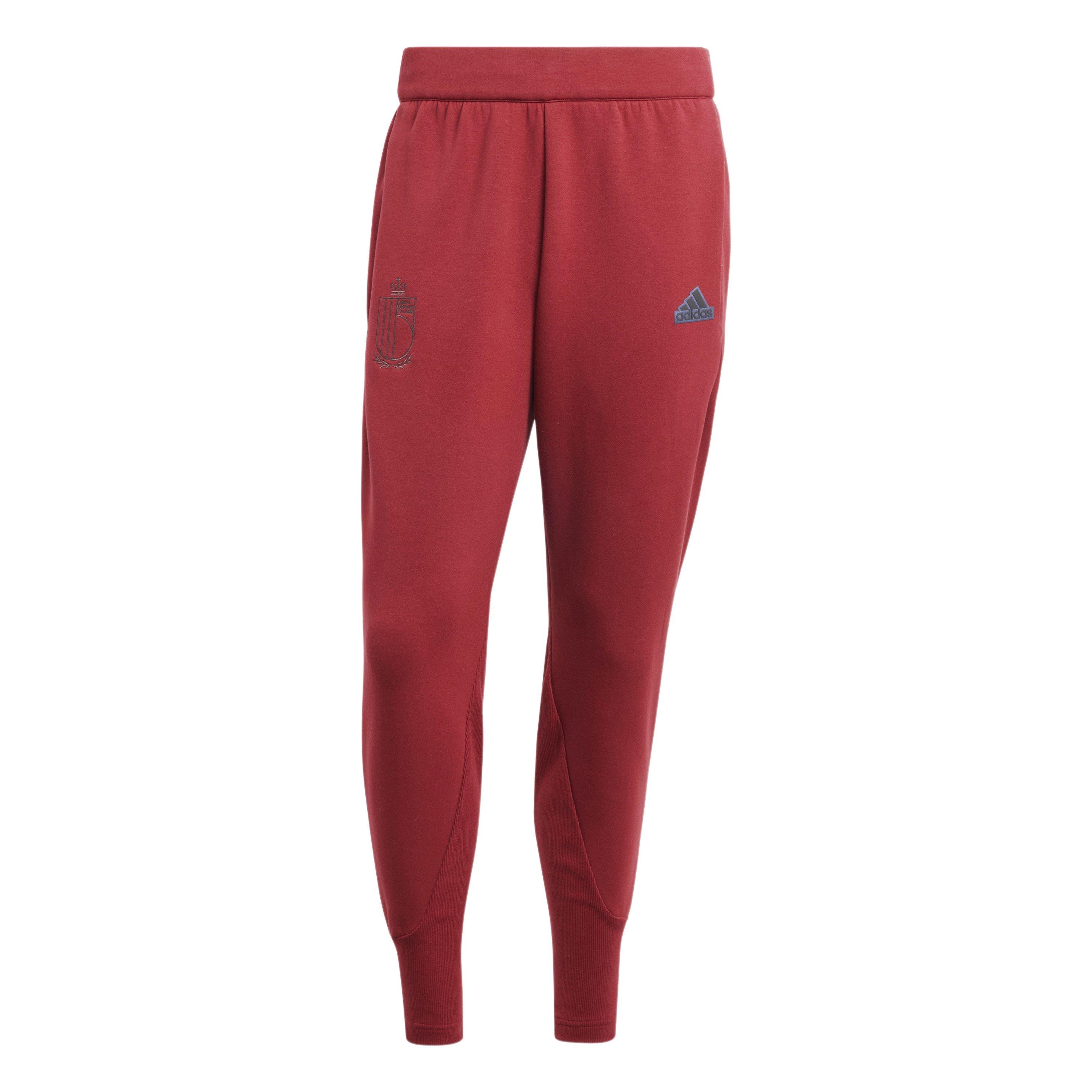 Red - adidas - Belgium Tracksuit Bottoms Mens - 1