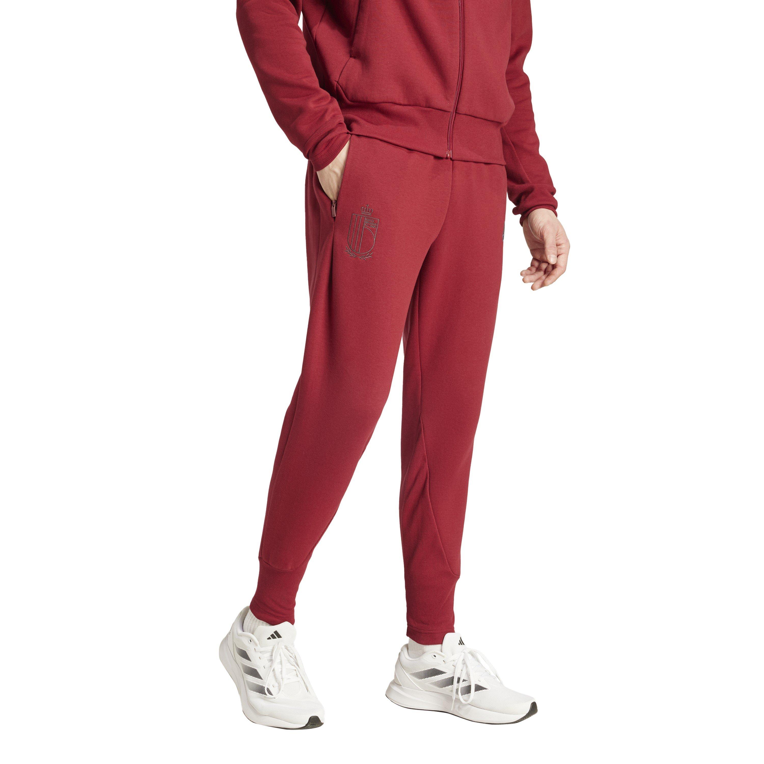 Rosso - adidas - Belgium Tracksuit Bottoms Mens - 2