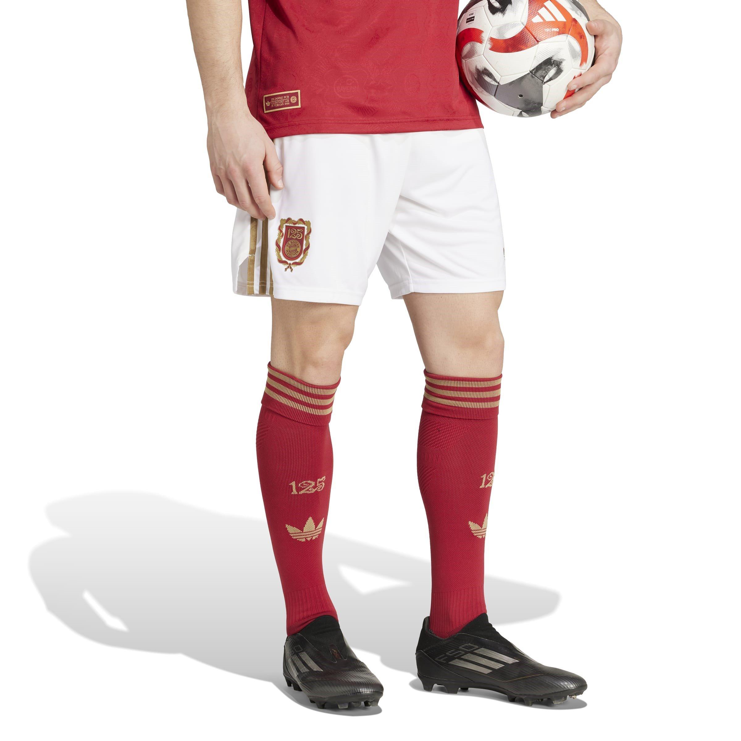 White - adidas - Bayern Munich Anniversary Shorts Adults - 6