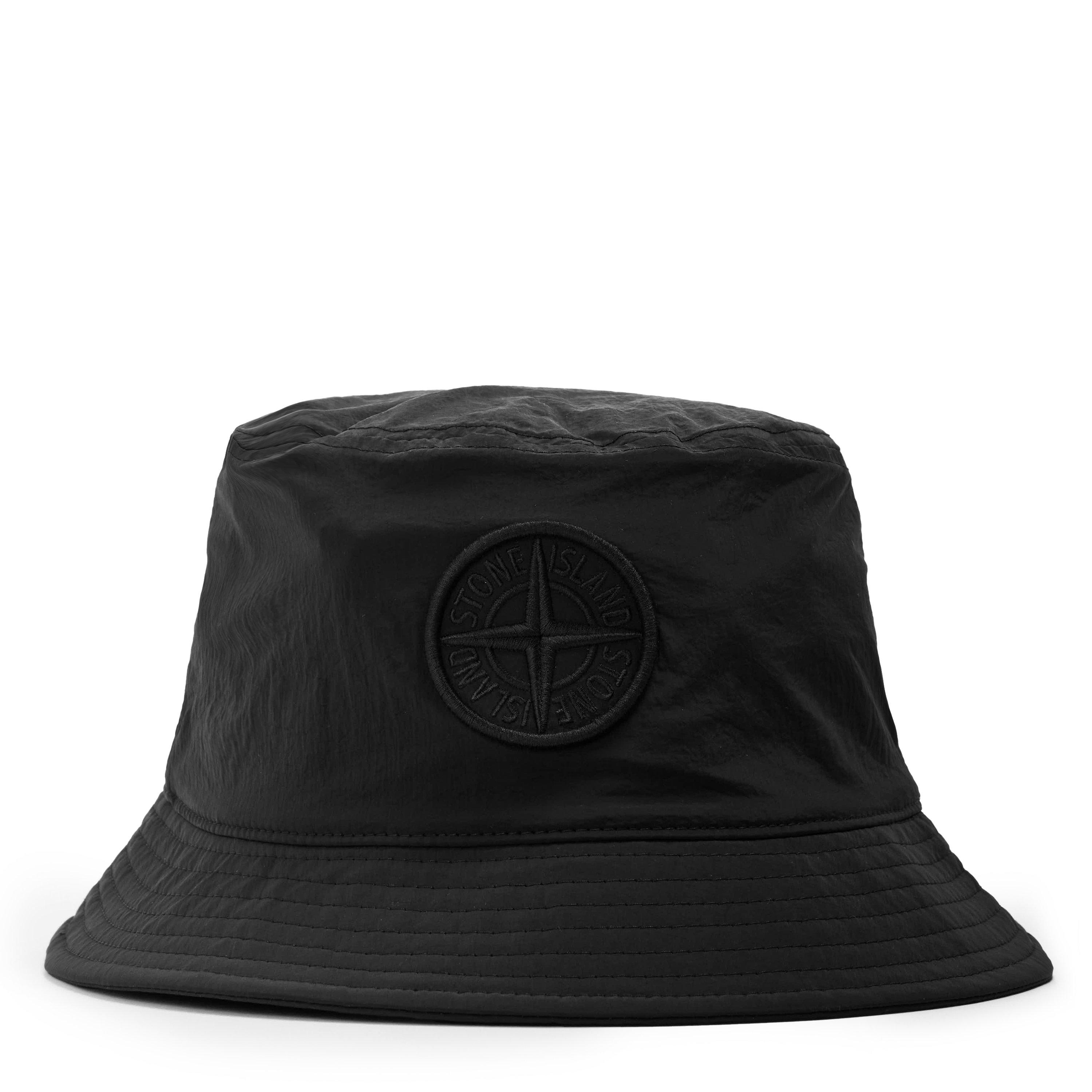 Stone Island Men's Bucket Hat - Black V0029 - Lge/XLge