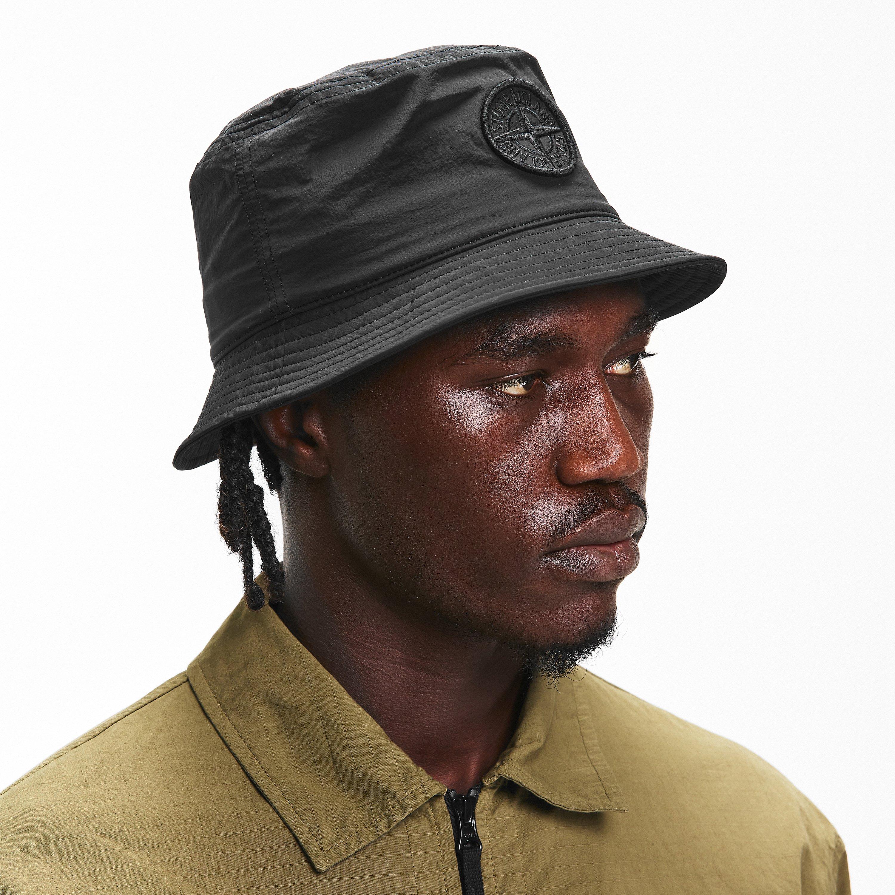 Black V0029 - Stone Island - Stone Bucket Hat Sn62 - 3
