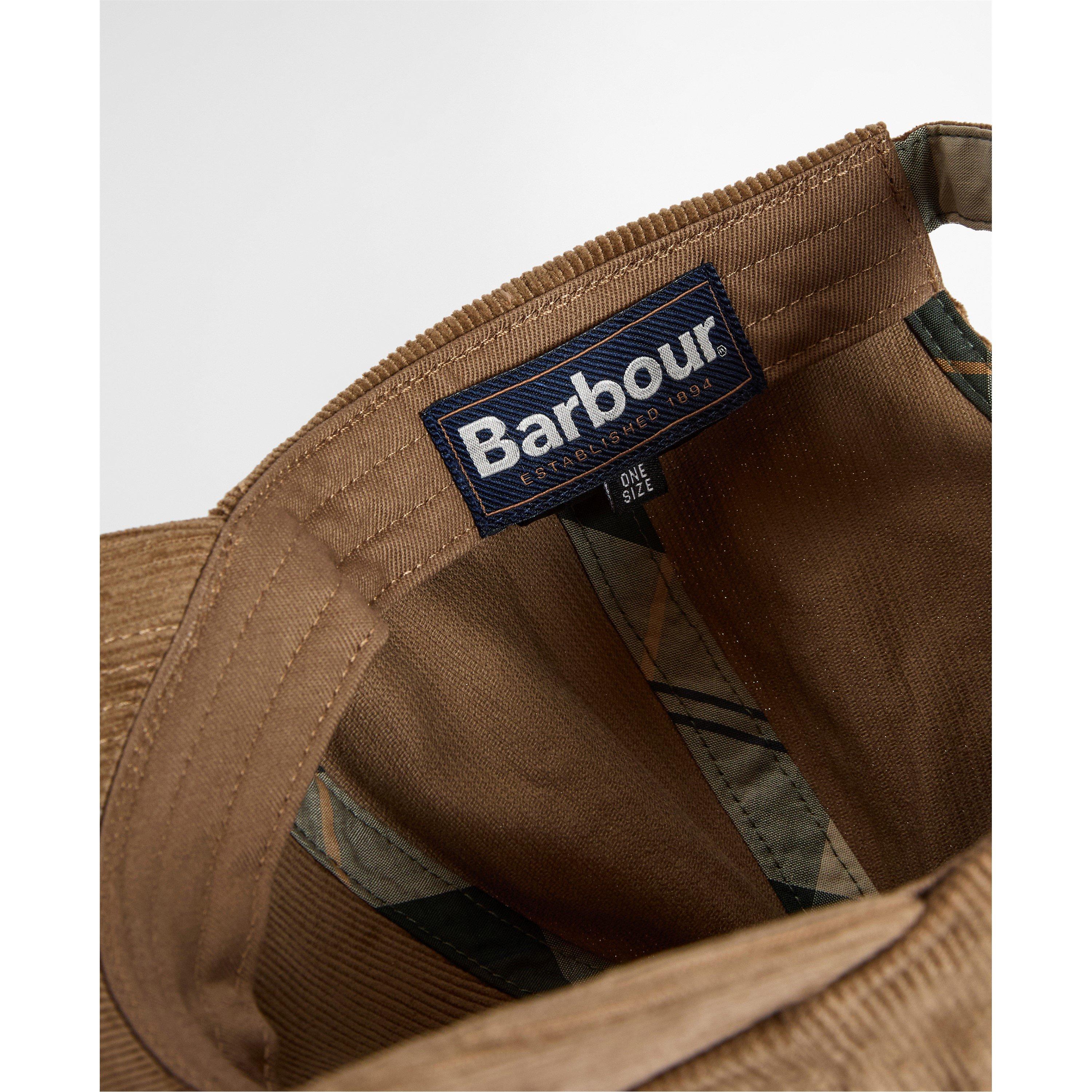 Beige - Barbour - Mens Bayfield Cord Cap - 7