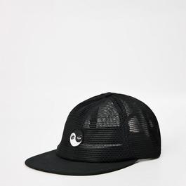 Vans Skate Yin Yang Eyes Mesh 6-Panel Bl Flat Peak Cap Unisex Adults