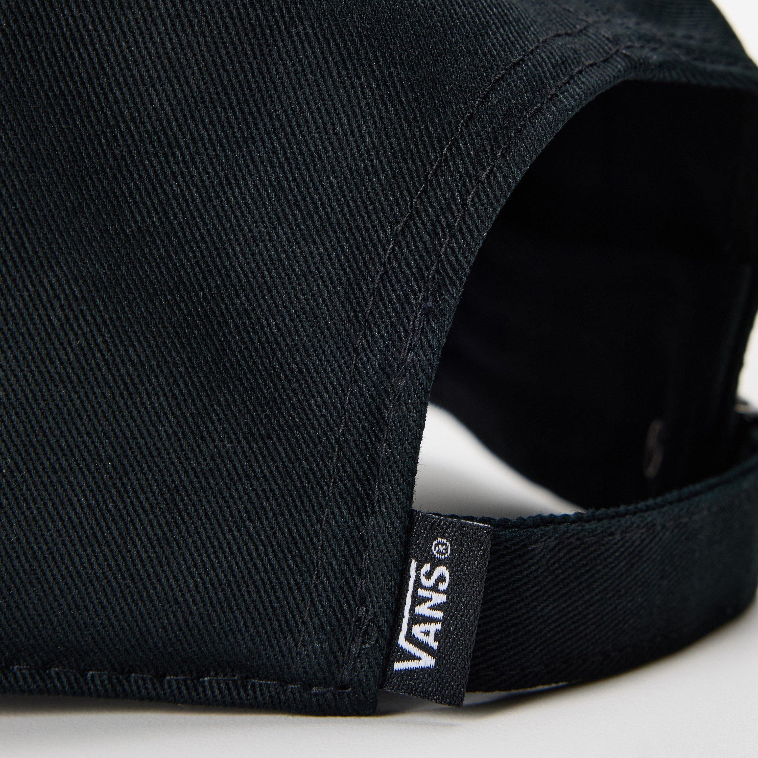 Black - Vans - Kids' Cypress Strapback Black Flat Peak Cap - 3