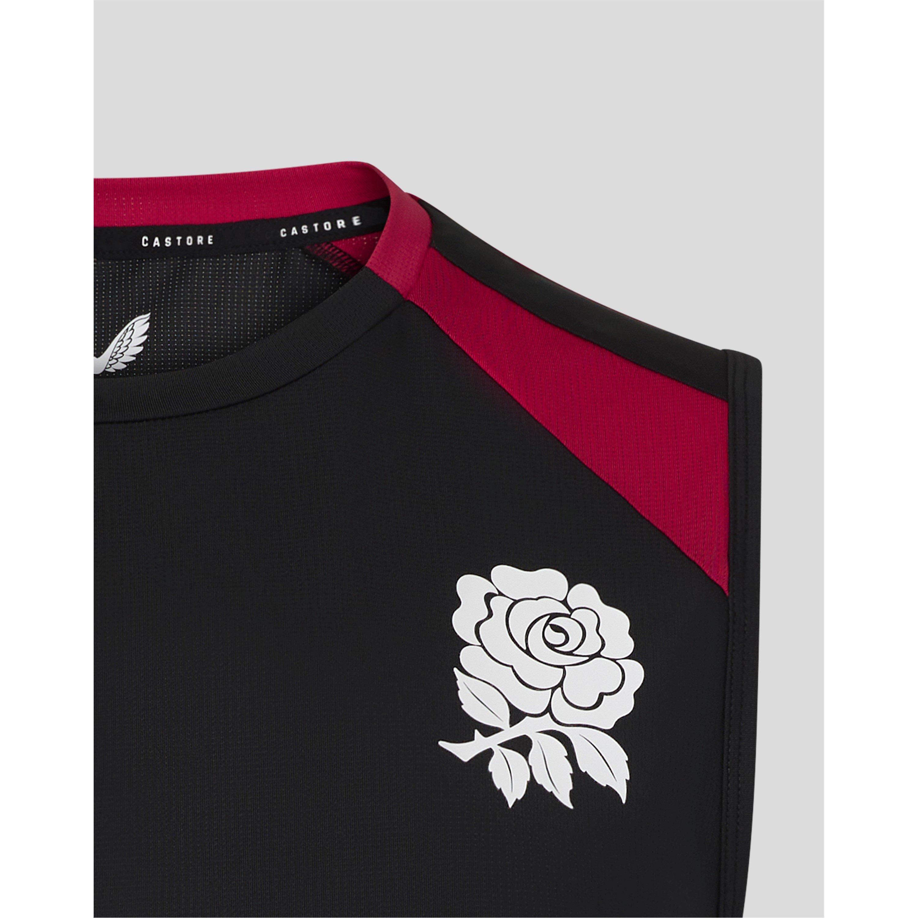 Black/Persian - Castore - Mens England Rugby 2026 Training Vest - 2