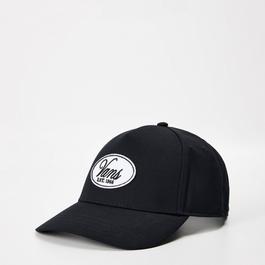 Vans Raley Strapback Black Flat Peak Cap Unisex Adults