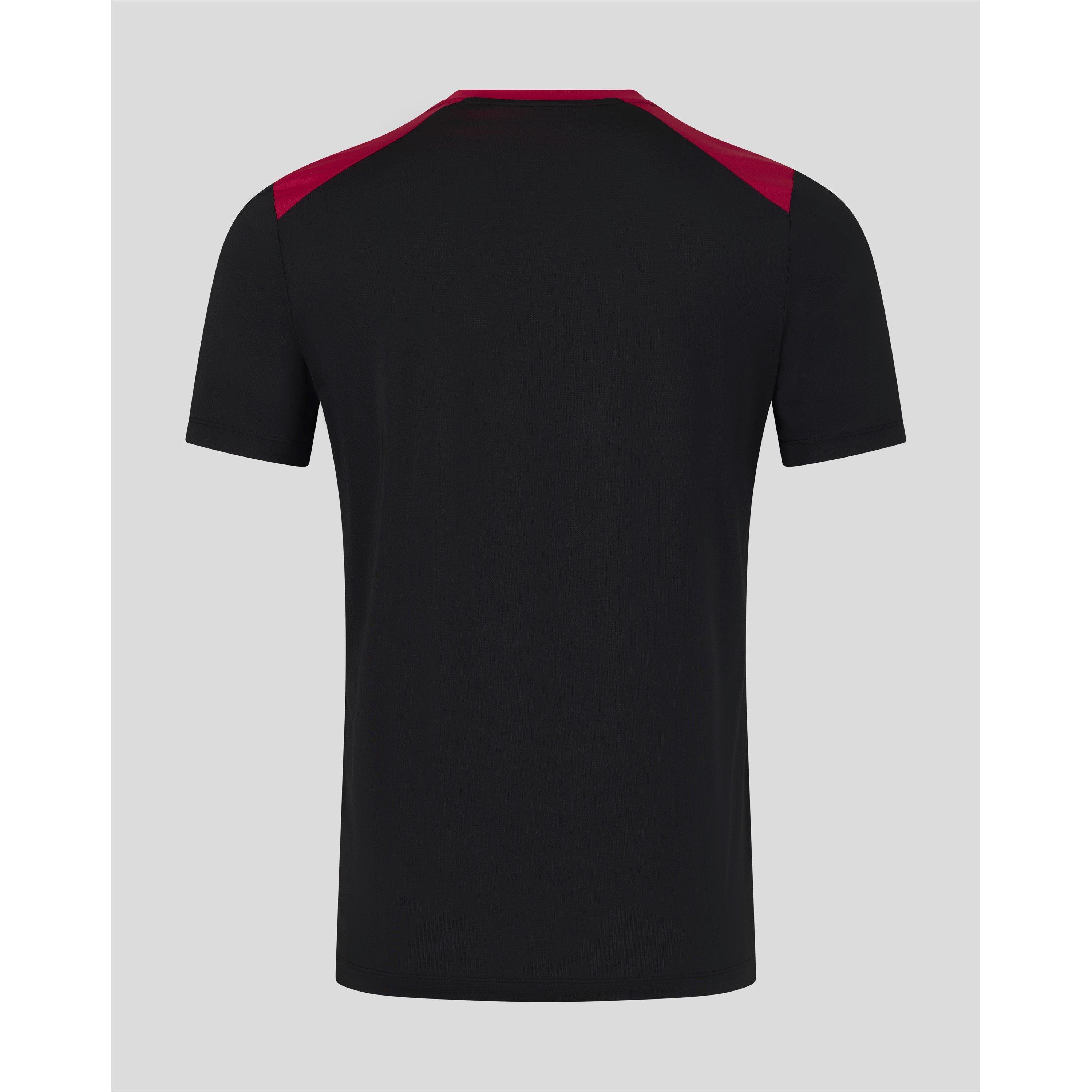 Black/Persian - Castore - Mens England Rugby 2026 Short Sleeve Performance T-Shirt - 2