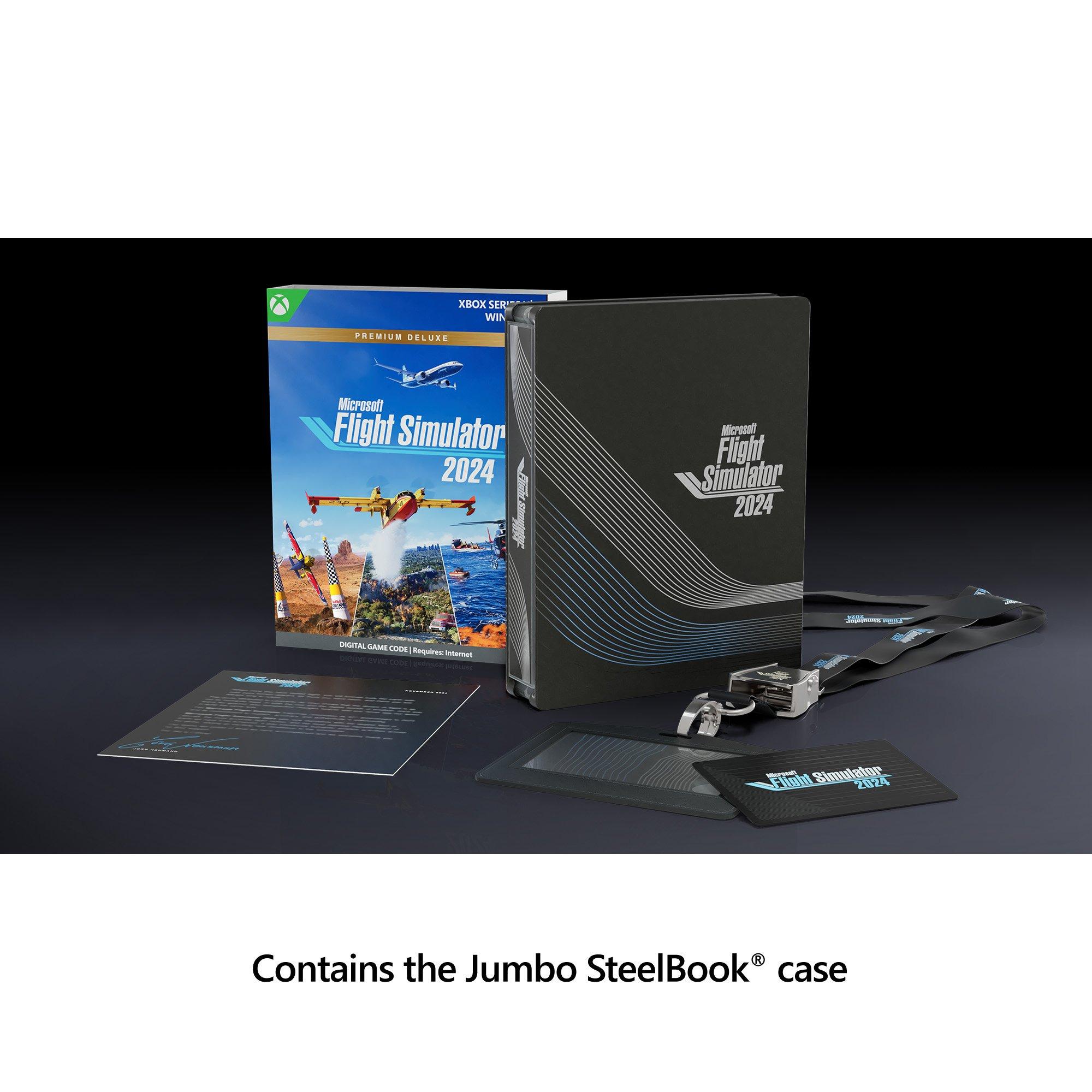Xbox-serien - Microsoft - Flight Simulator 2024 – Premium Deluxe SteelBook® Edition - 2