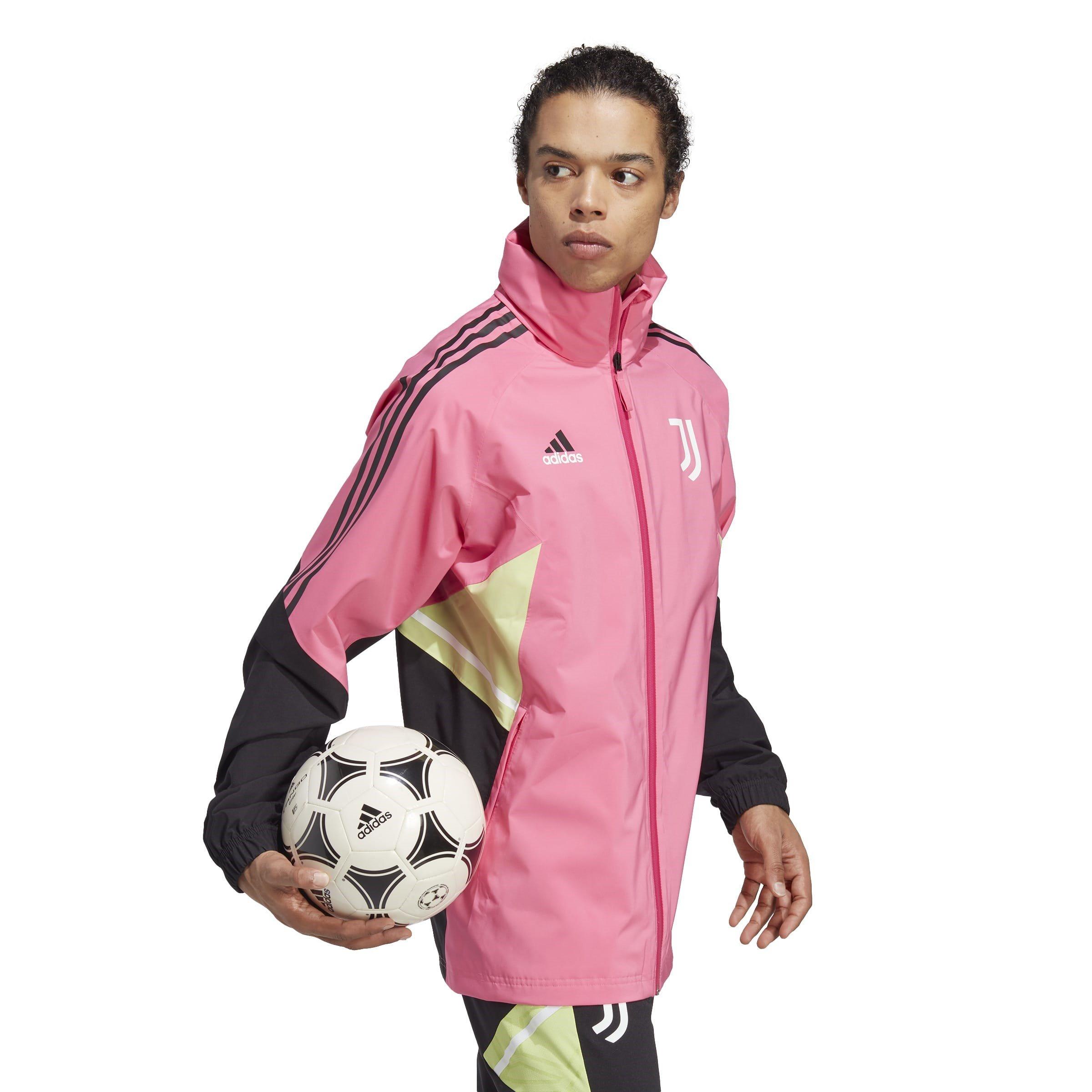 Viola - adidas - Juventus Condivo 22 Rain Jacket Mens - 4