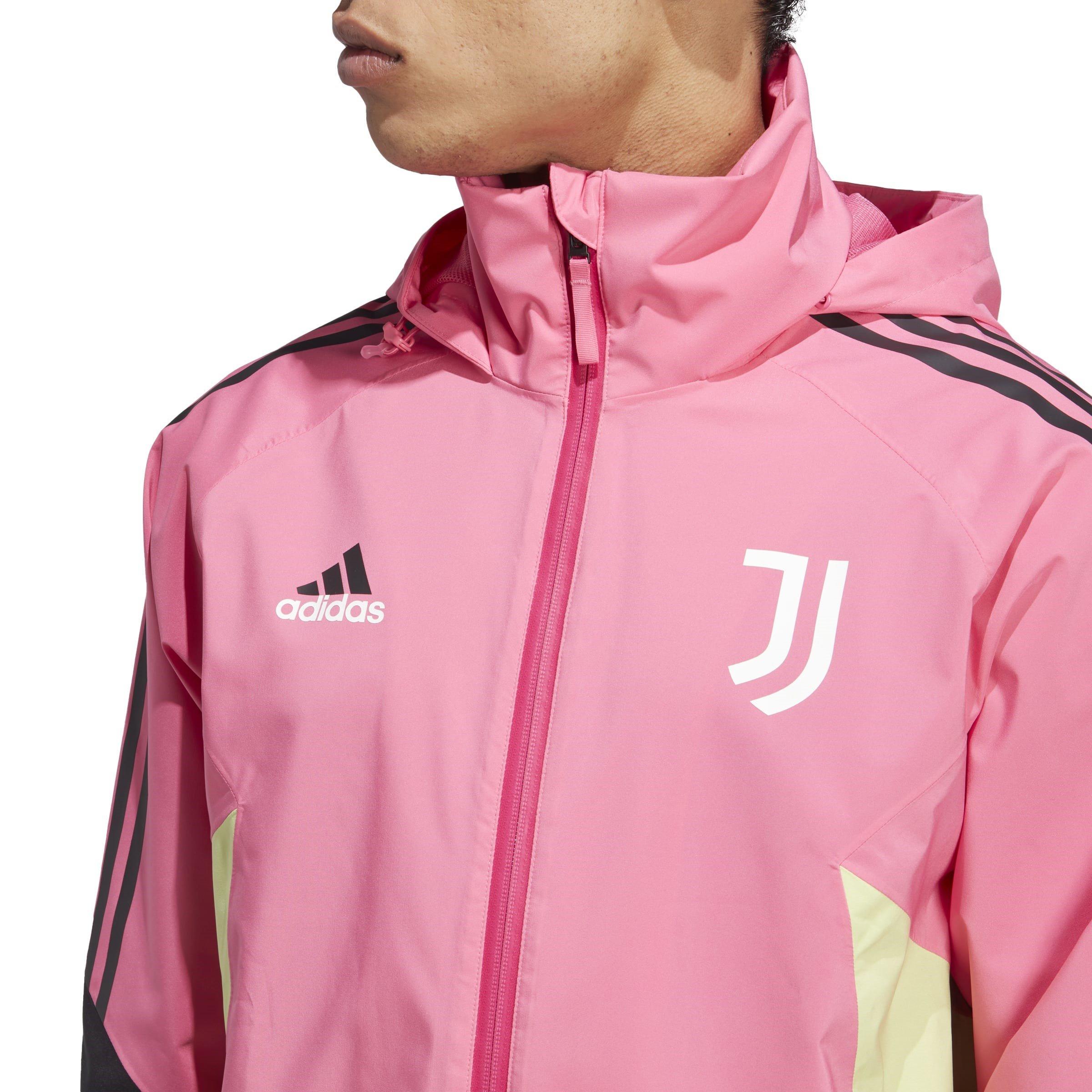 Viola - adidas - Juventus Condivo 22 Rain Jacket Mens - 5