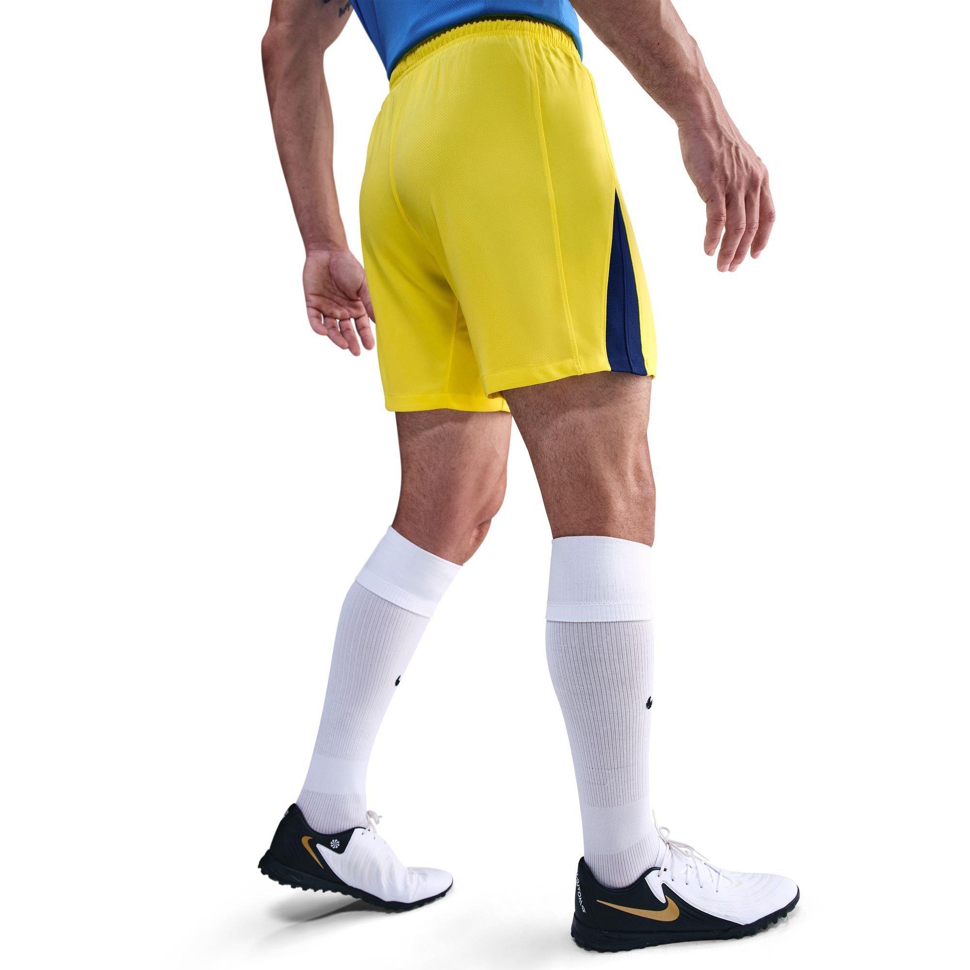 Yellow/Blue - Nike - Tottenham Hotspur Third Shorts 2025 2026 Adults - 4