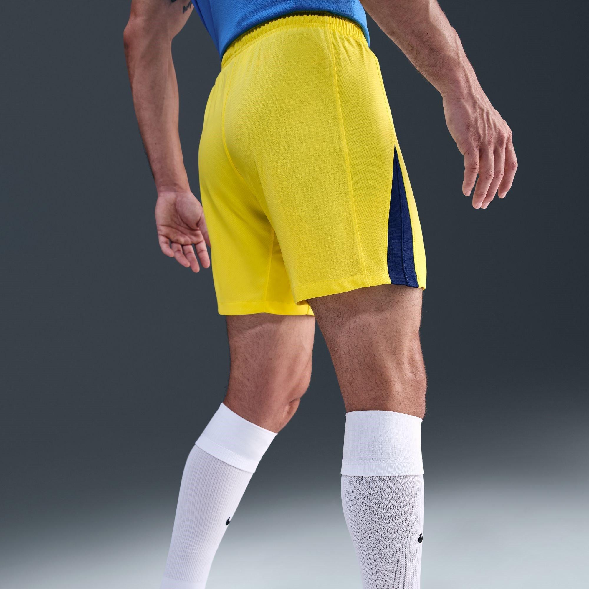 Yellow/Blue - Nike - Tottenham Hotspur Third Shorts 2025 2026 Adults - 9