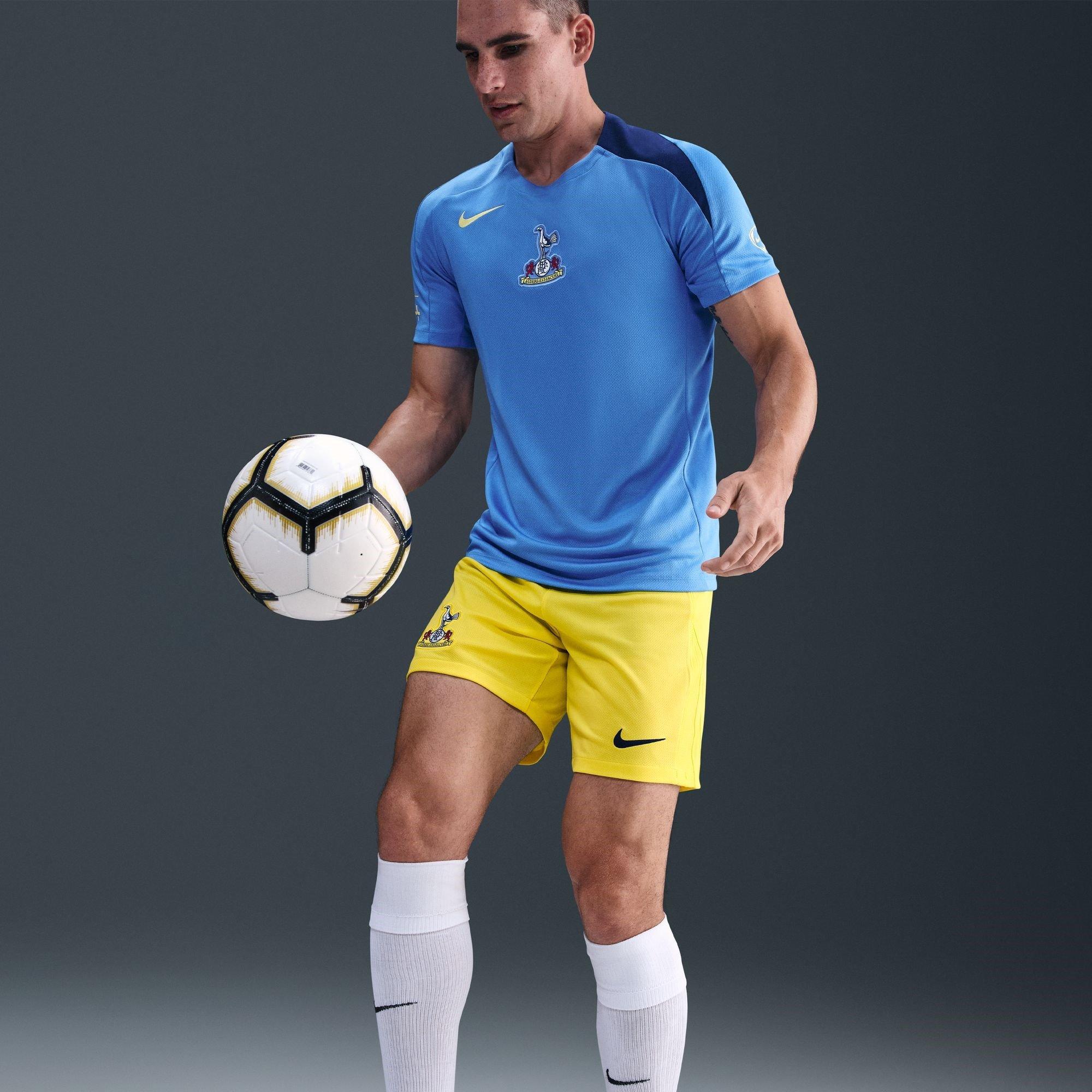 Yellow/Blue - Nike - Tottenham Hotspur Third Shorts 2025 2026 Adults - 10