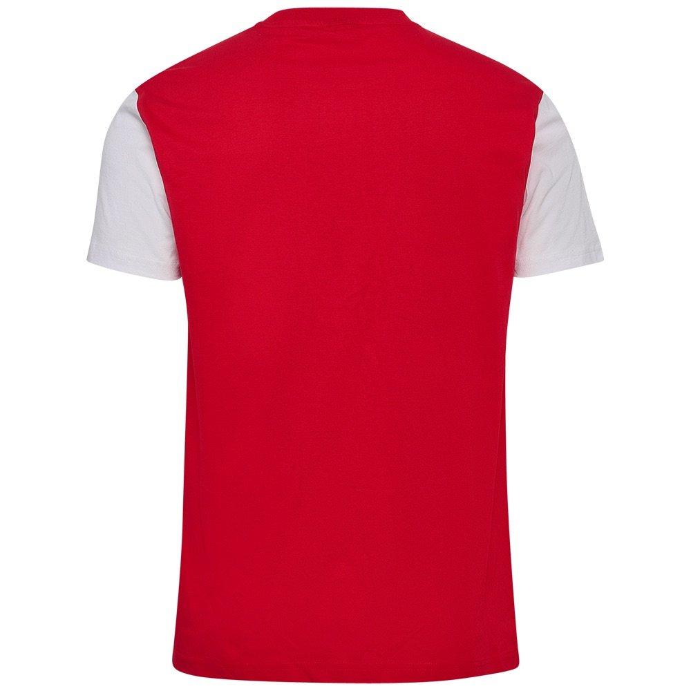 Rot/Weiß - Hummel - Mens Denmark Short Sleeve T-Shirt - 2