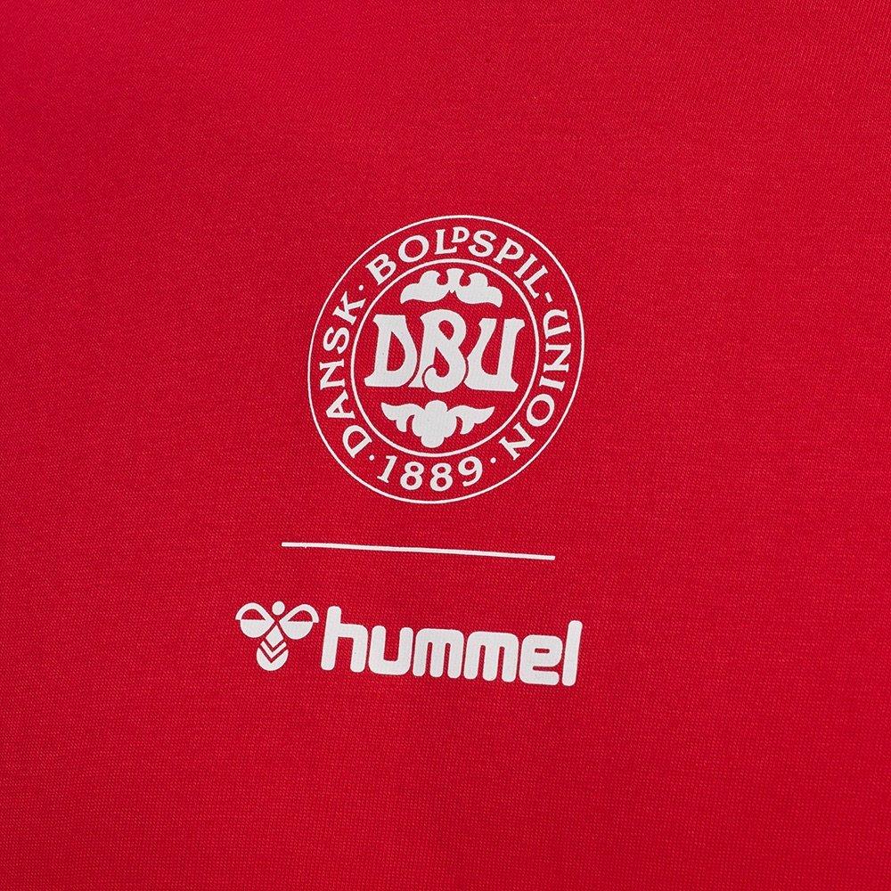 Rot/Weiß - Hummel - Mens Denmark Short Sleeve T-Shirt - 3