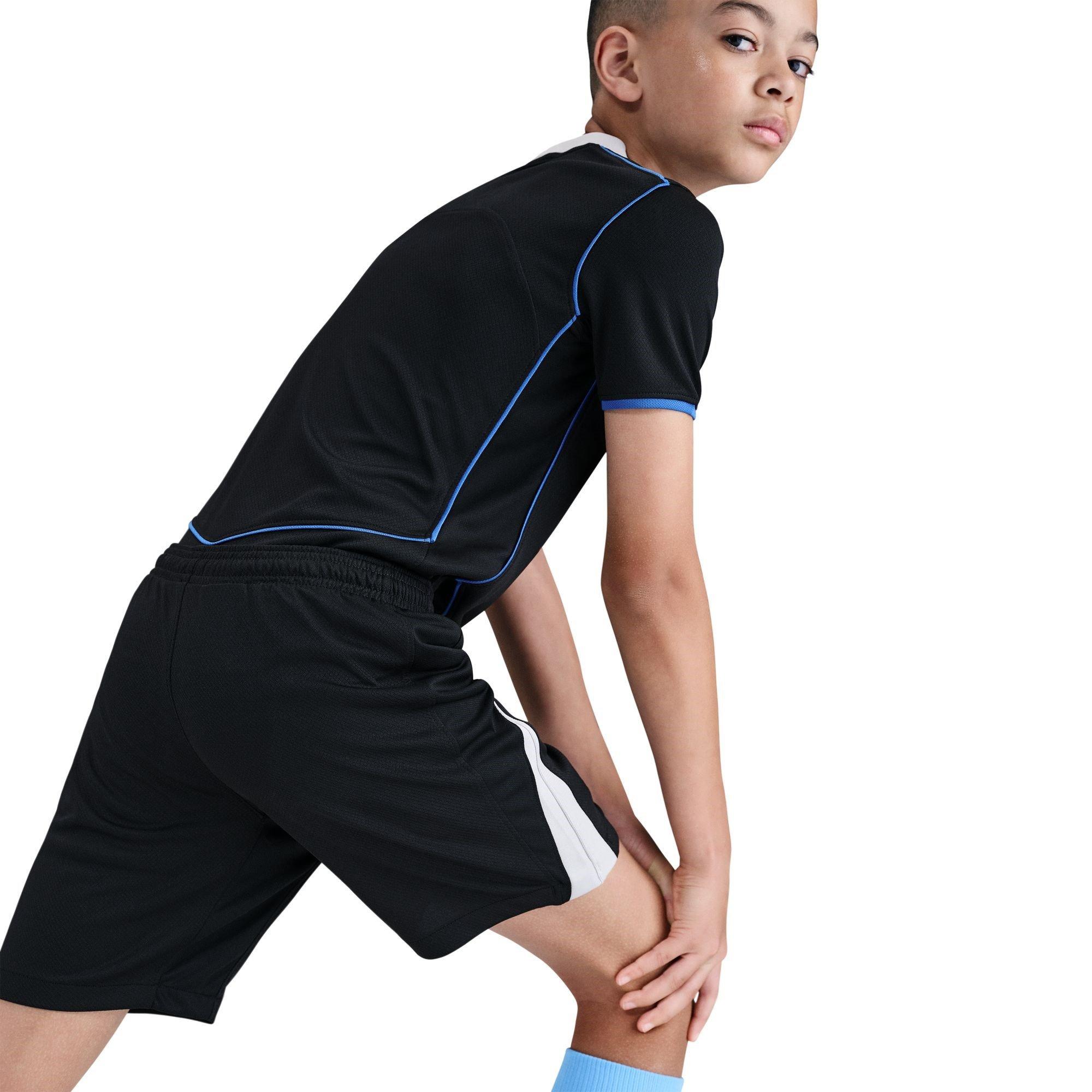 Black/Silver - Nike - Chelsea Third Shorts 2025 2026 Juniors - 2