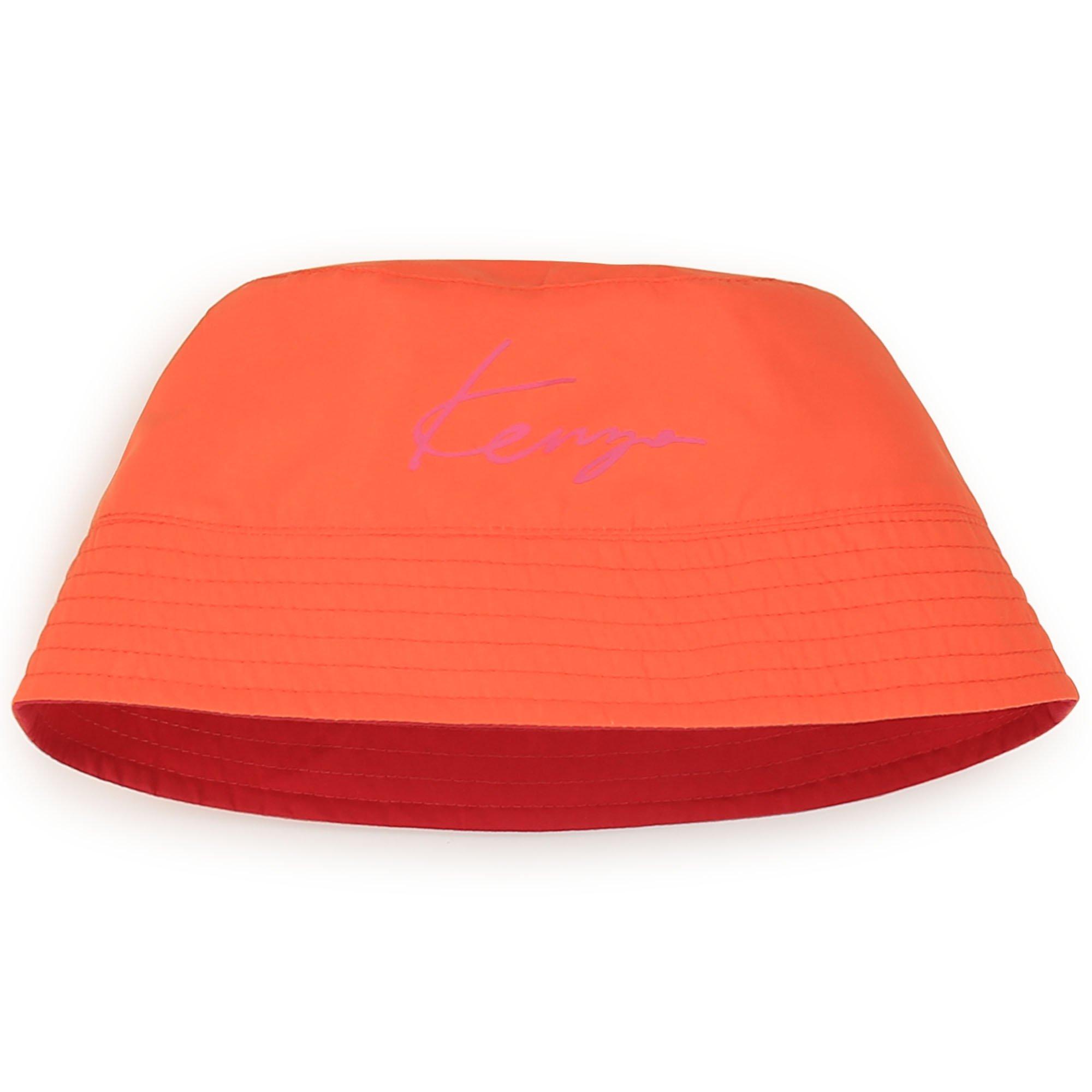 Fuschia - Kenzo - Unisex Bucket Hat for Kids - 3