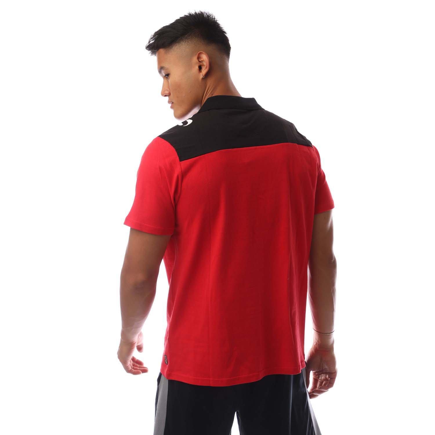 Red/Black - Sondico - Men's Performance Polo Shirt - 3