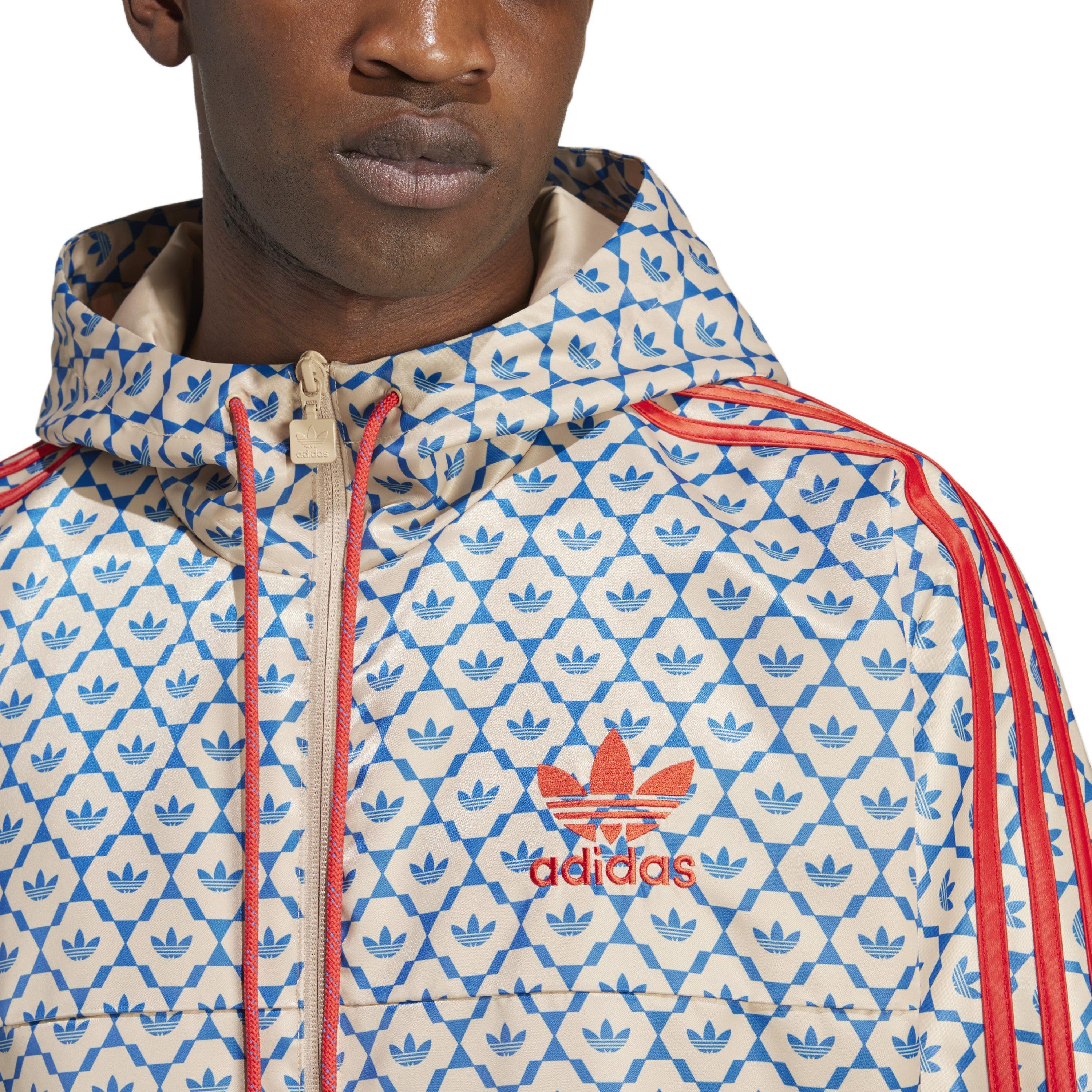 Bege - adidas - Double Breasted Licensed Rain Anorak - 4