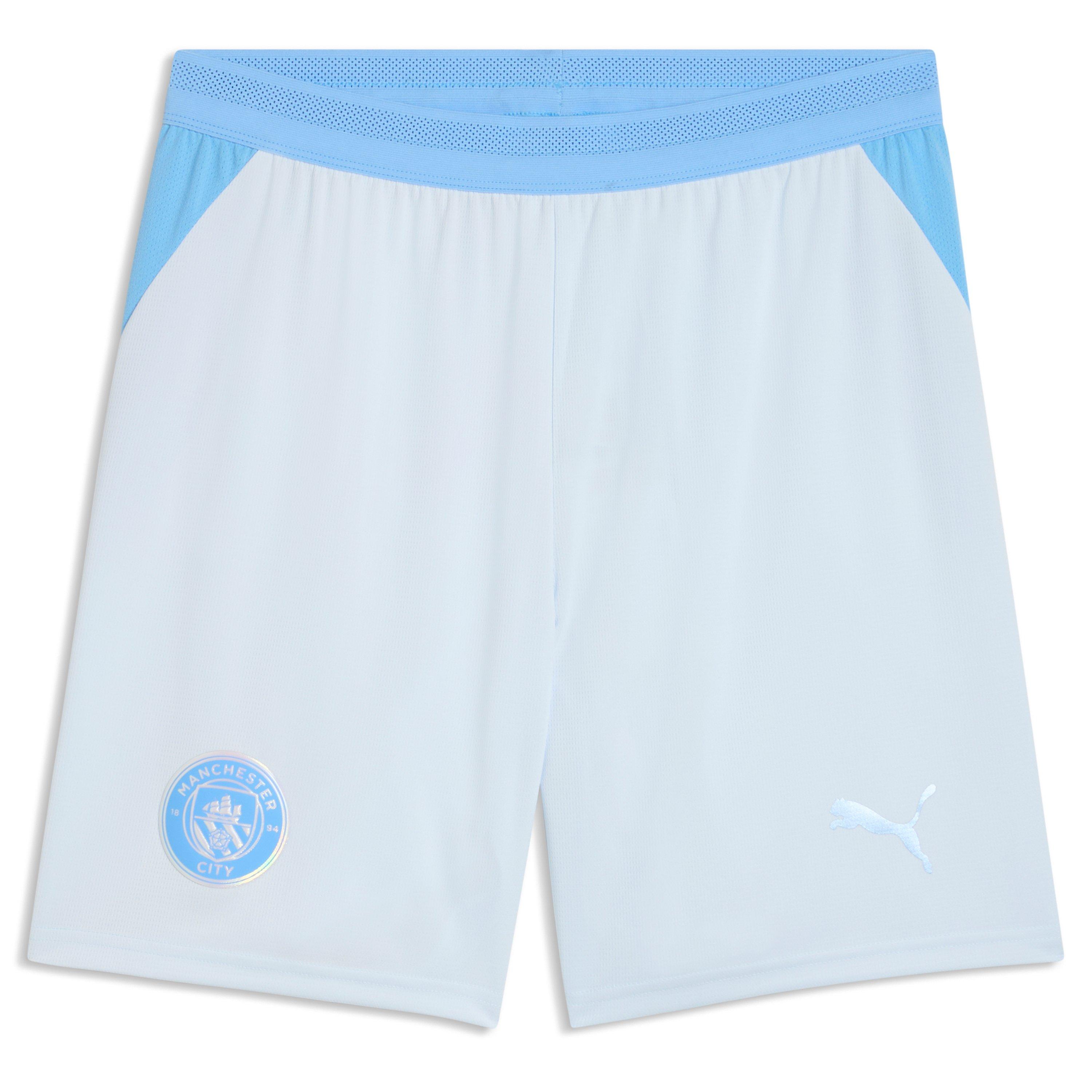 Blanco/Azul - Puma - Manchester City Home Short 2026/27 Mens - 1