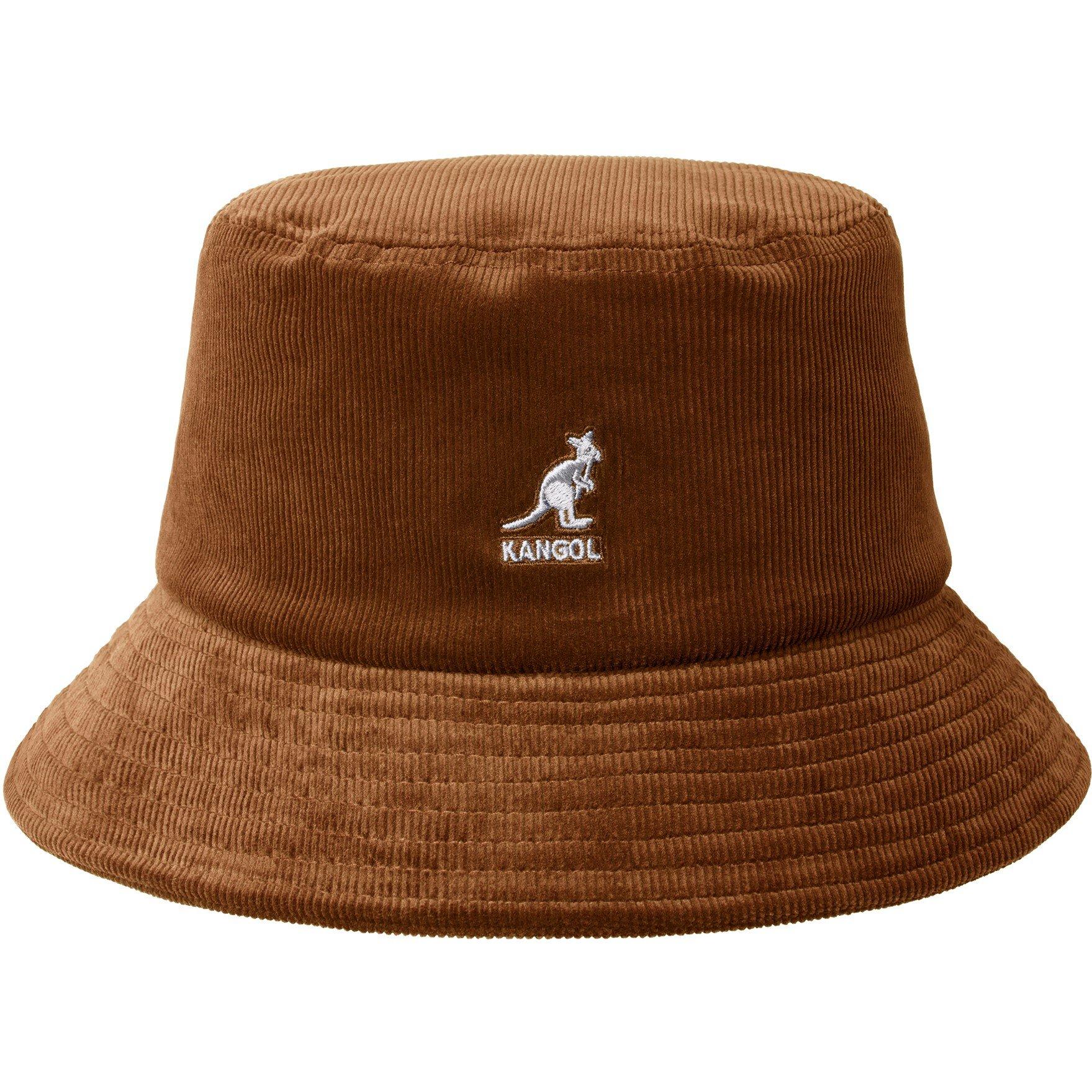 Kangol  Adults Cord Bucket Hats - Wood - Medium