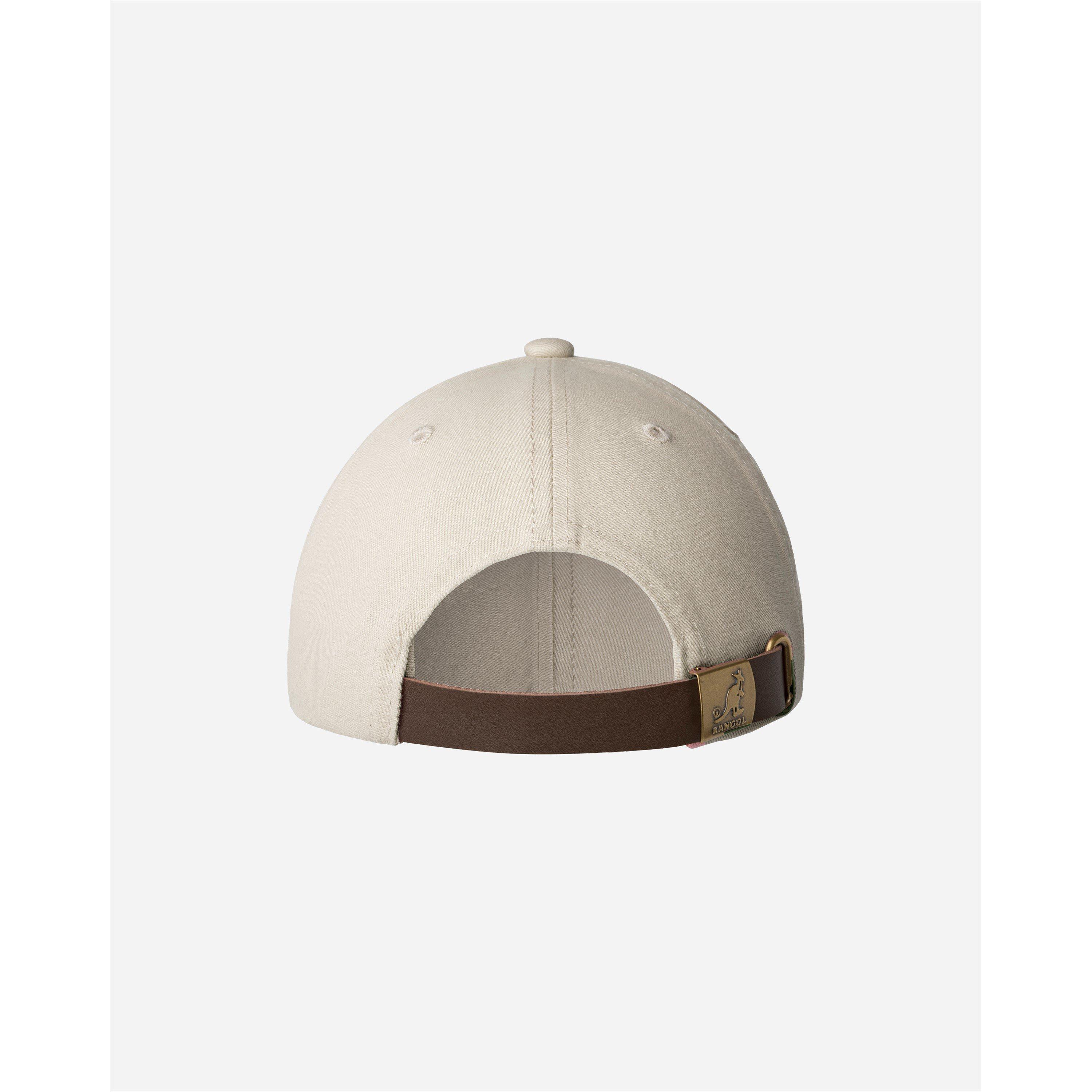 Beige - Kangol - Adults Washed Baseball Cap - 2