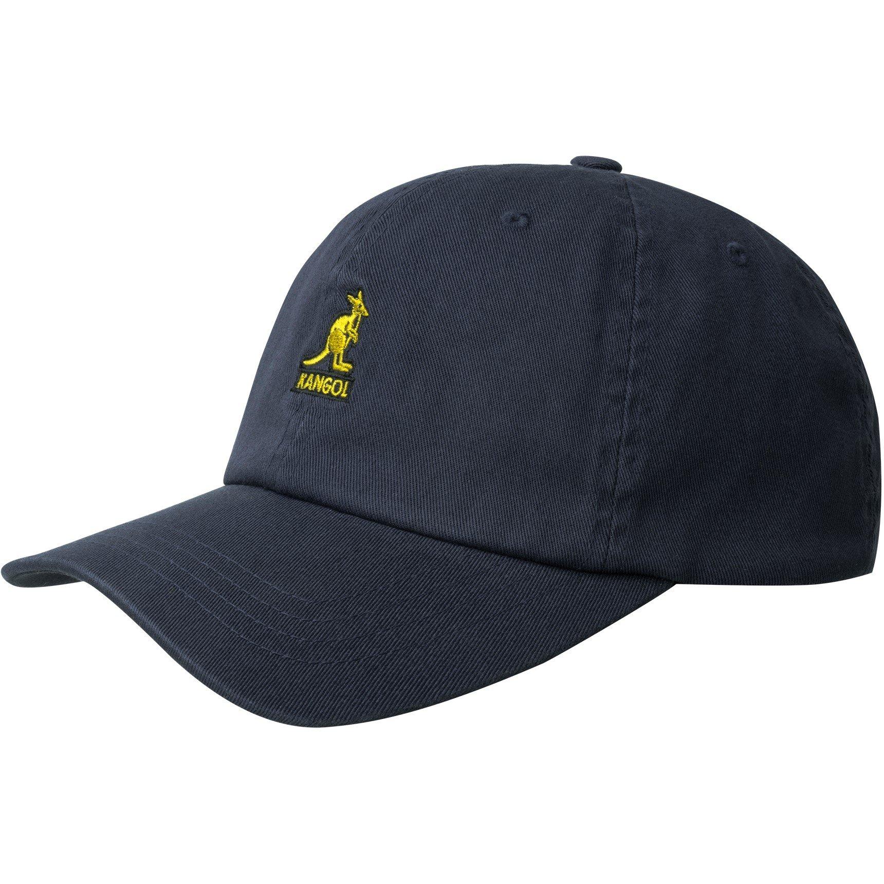 Kangol  Adults Washed Baseball Cap - Navy