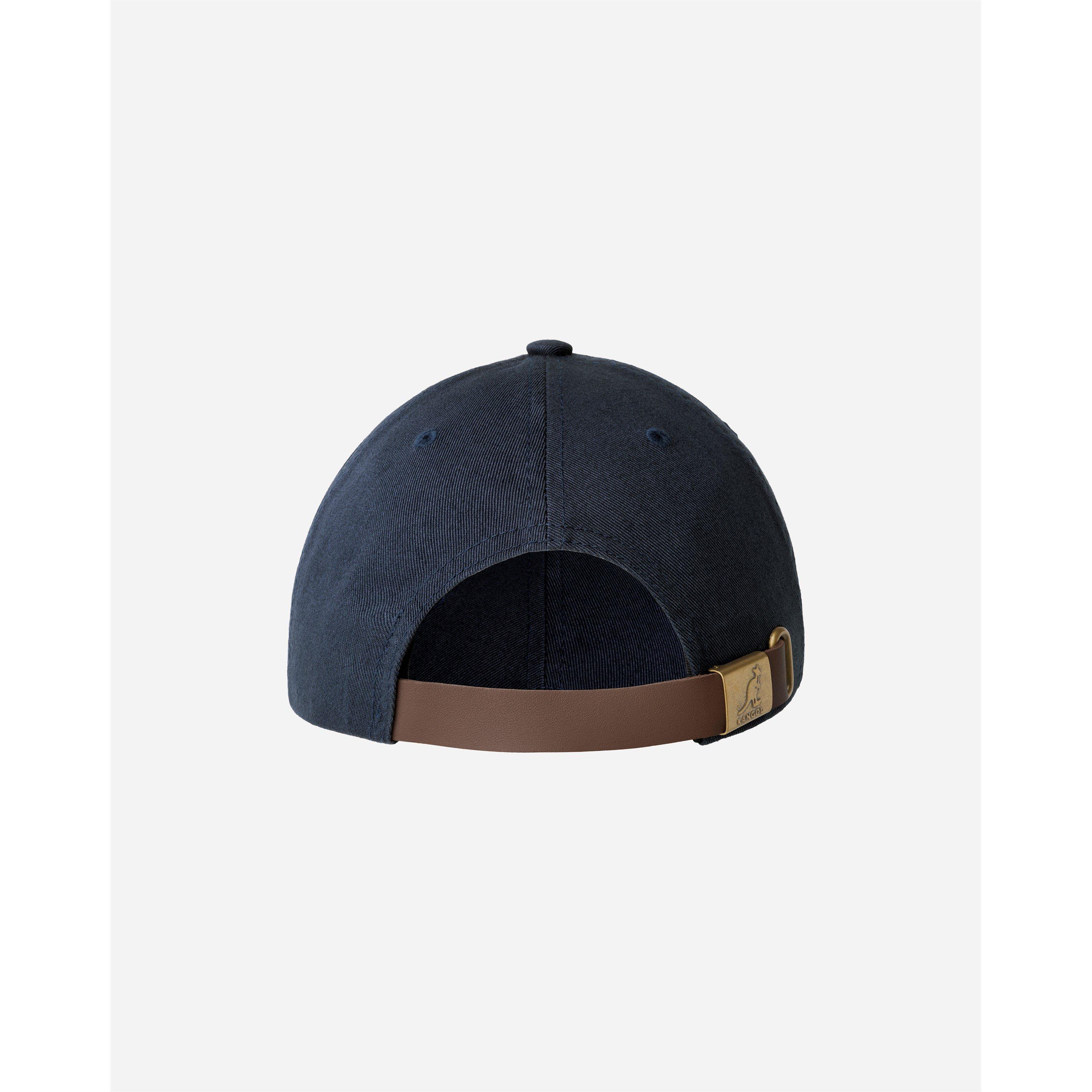 Navy - Kangol - Adults Washed Baseball Cap - 2