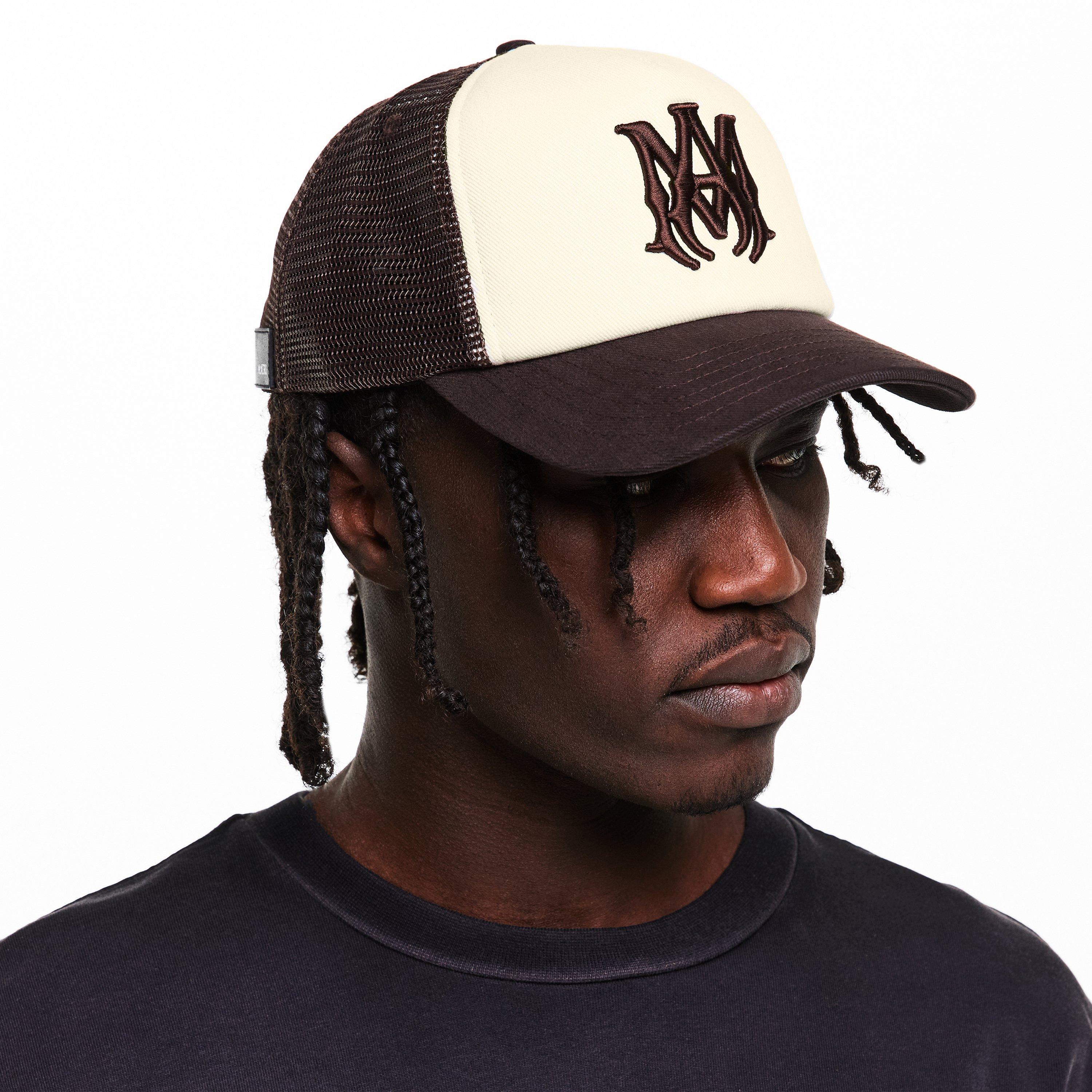 Black/White - Amiri - Men's MA Foam Trucker Cap - 3