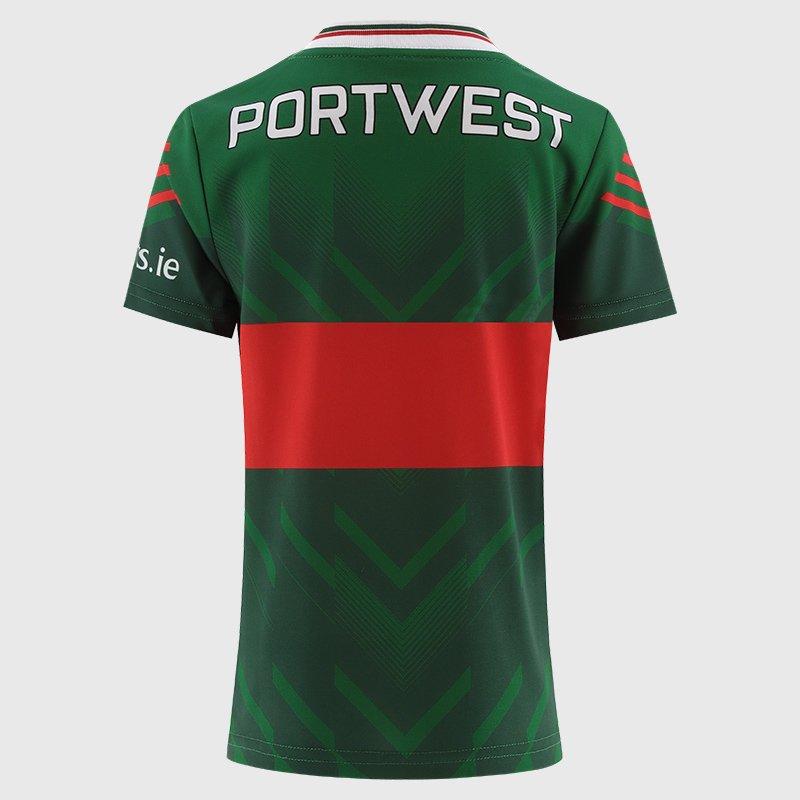 Green/Red - ONeills - Mayo Home Jersey  2025 Senior - 2