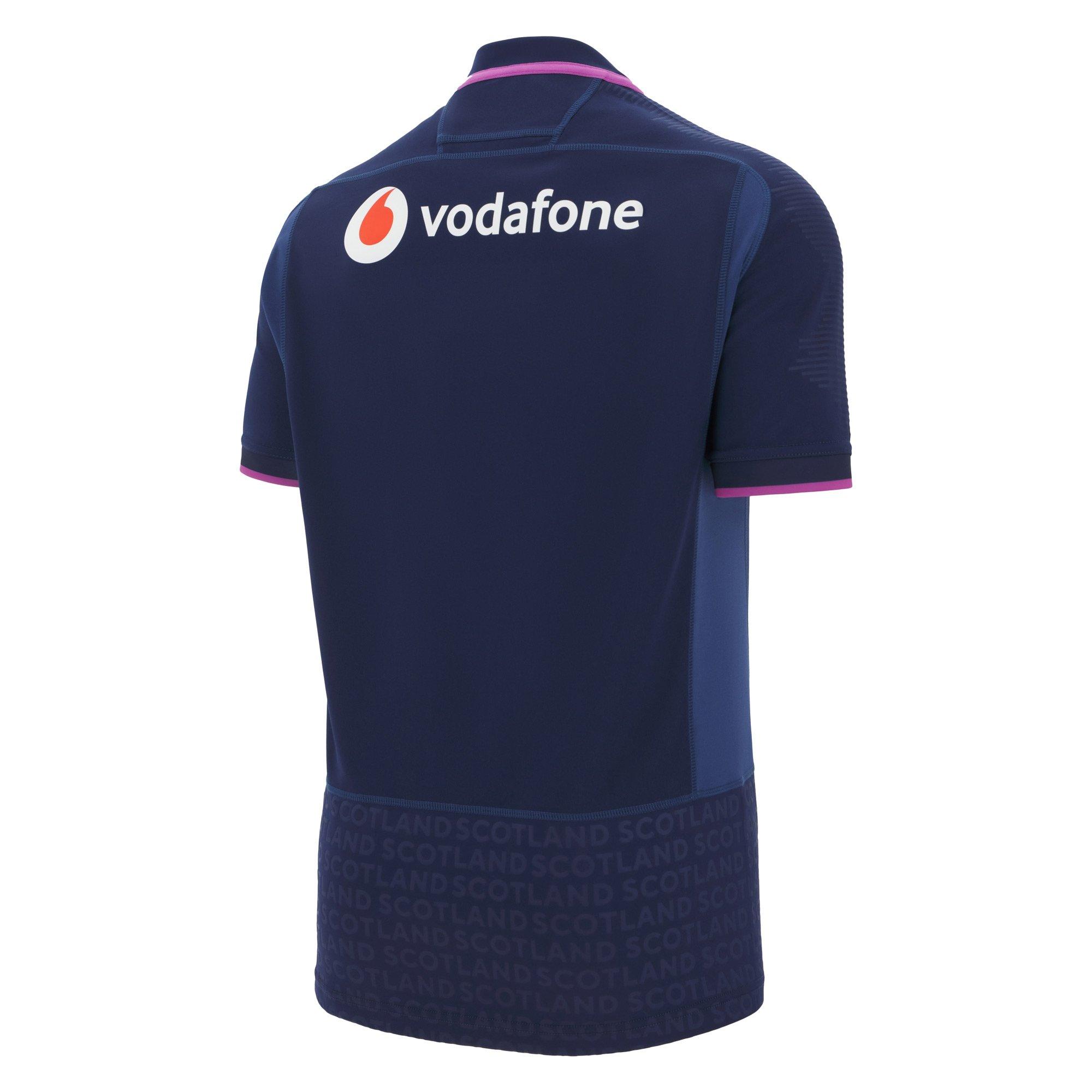 Navy - Macron - Scotland Rugby Home Shirt 2025 Adults - 2