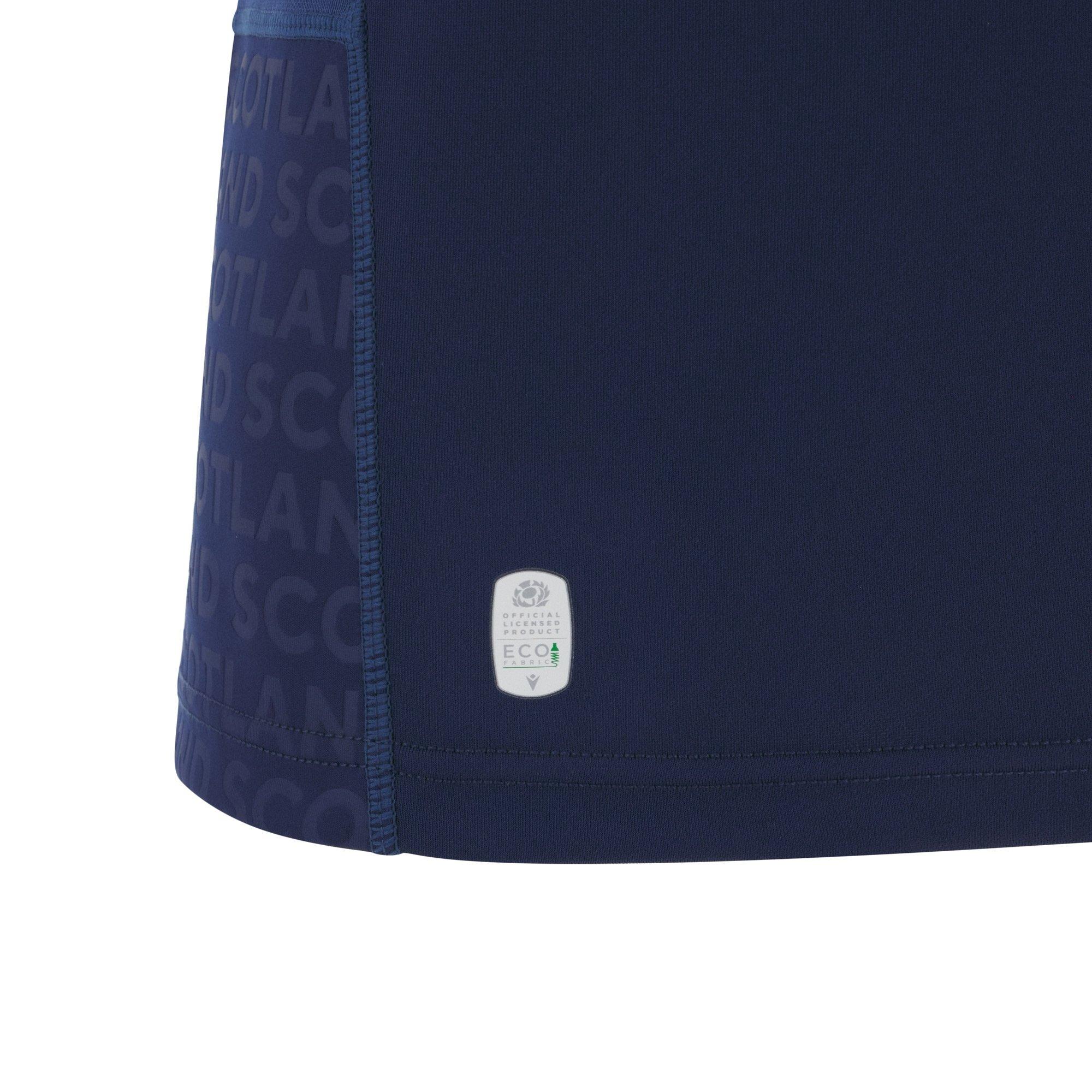 Navy - Macron - Scotland Rugby Home Shirt 2025 Adults - 6