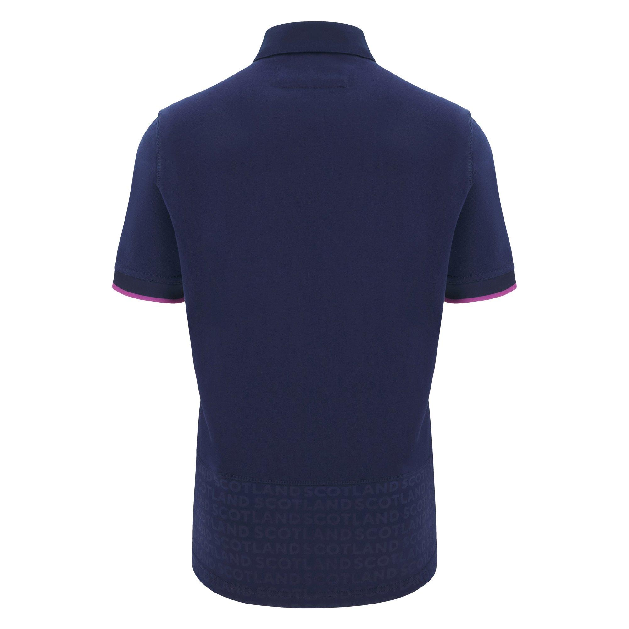 Marine - Macron - Scotland Rugby Home Shirt 2025 Adults - 2