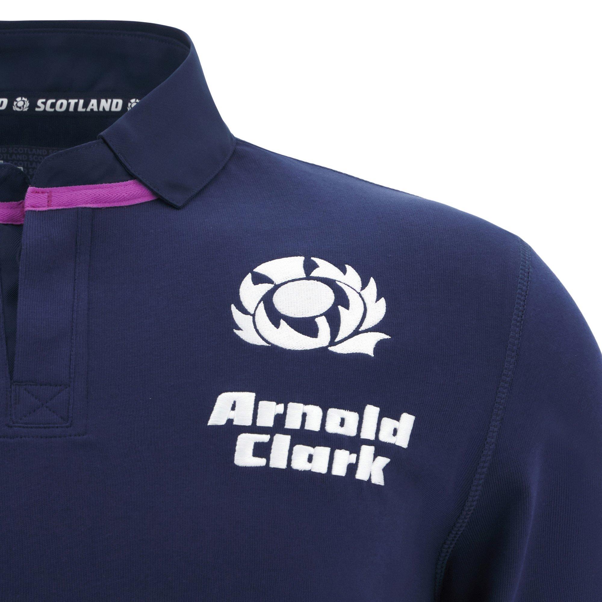 Marine - Macron - Scotland Rugby Home Shirt 2025 Adults - 3